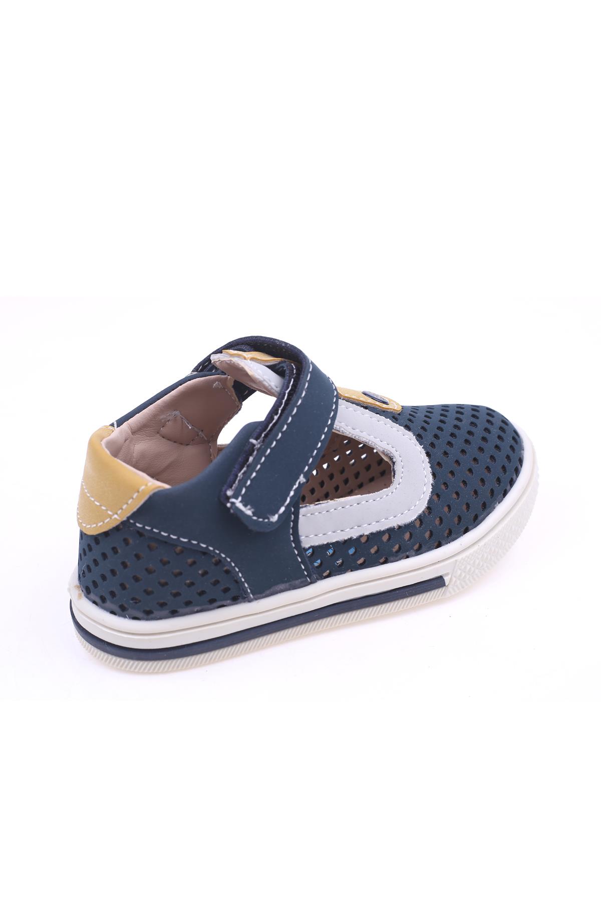 Şirin Bebe 2077 Erkek Bebek Ortopedik Ayakkabı Sandalet - Görsel 5