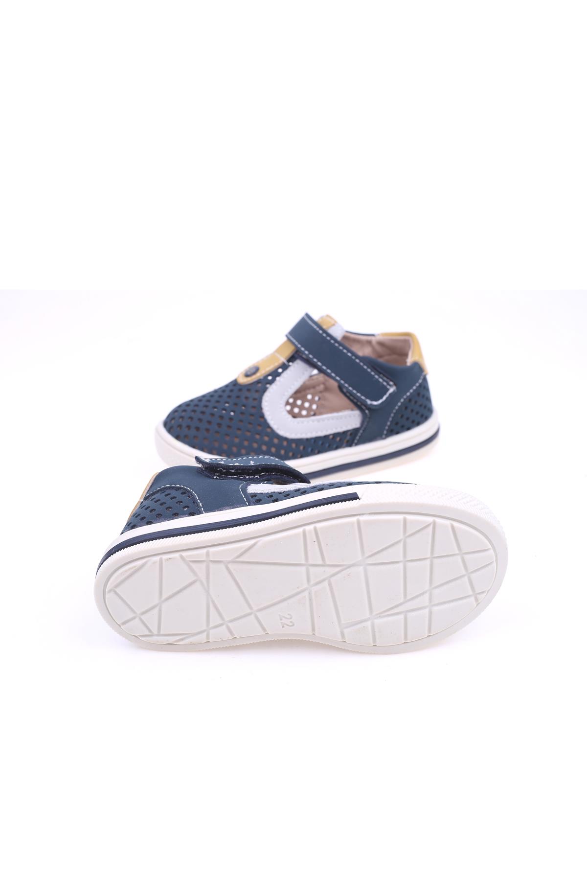 Şirin Bebe 2077 Erkek Bebek Ortopedik Ayakkabı Sandalet - Görsel 6