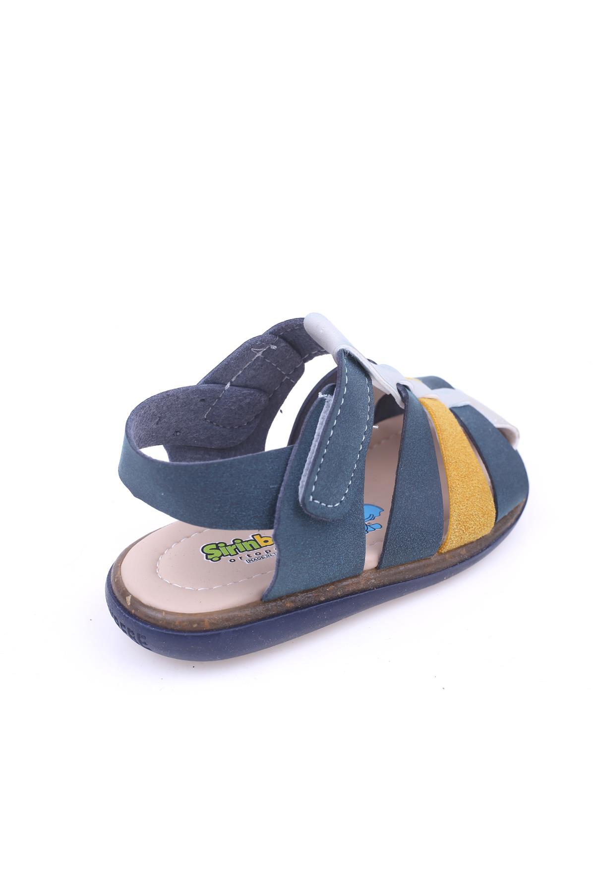 Şirin Bebe 2067 Erkek Çocuk Ortopedik Sandalet - Görsel 5