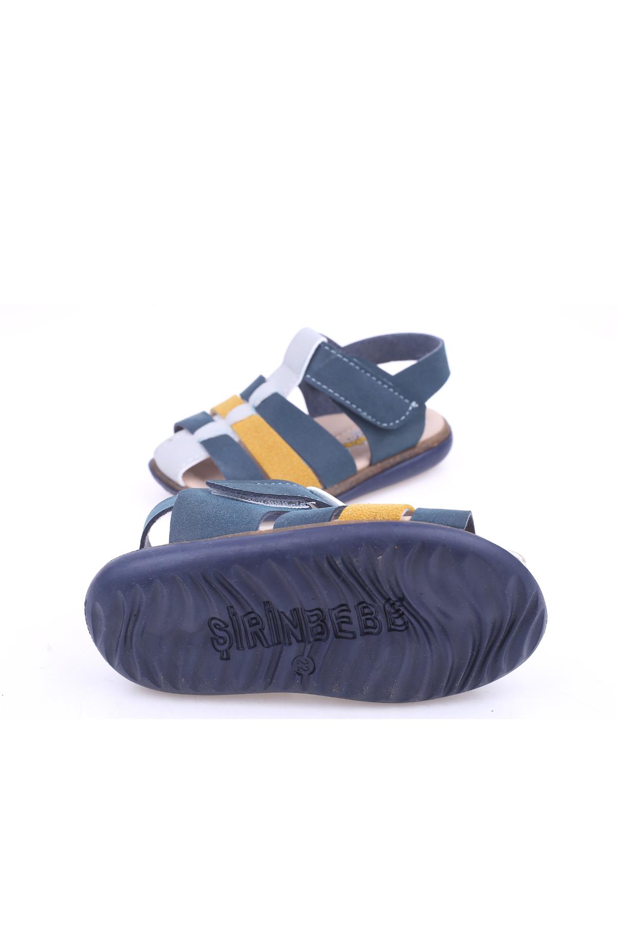 Şirin Bebe 2067 Erkek Çocuk Ortopedik Sandalet - Görsel 6