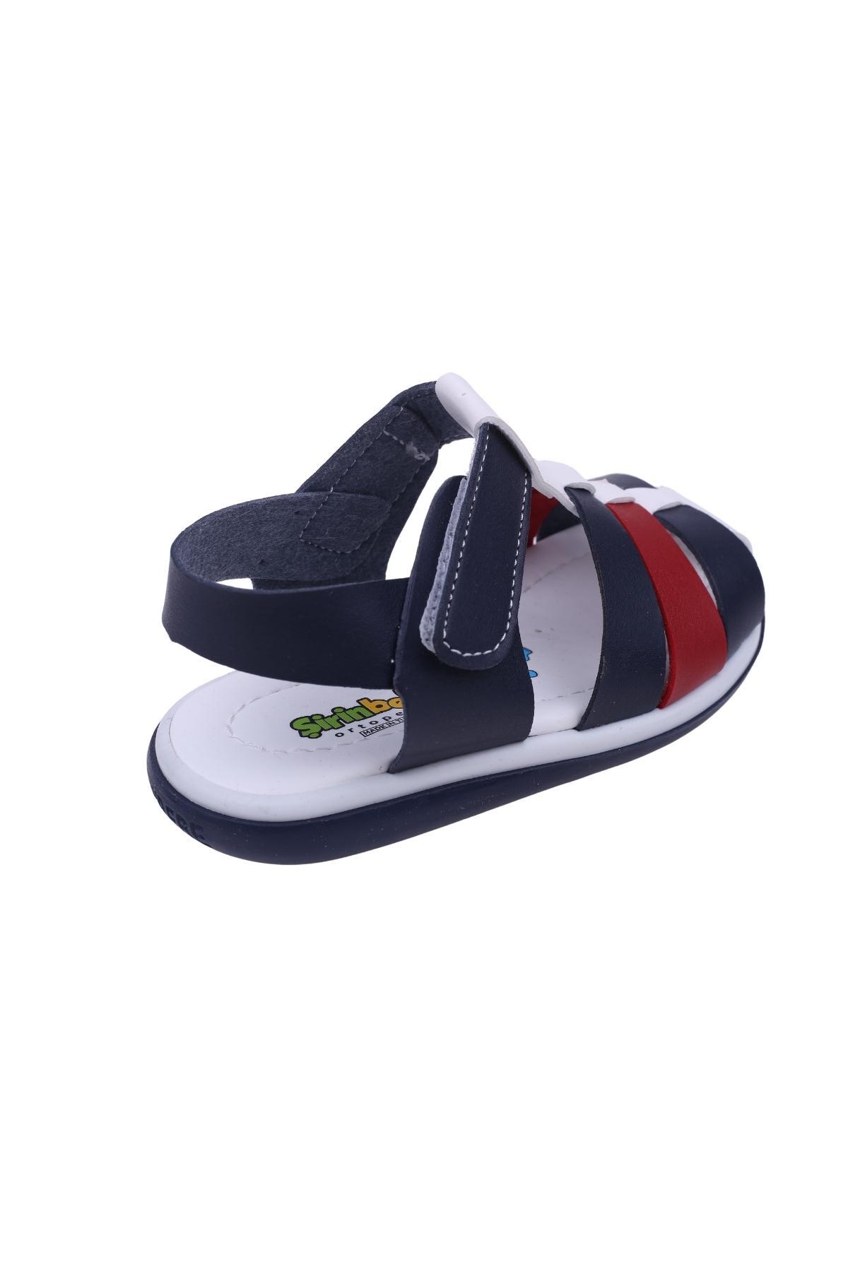 Şirin Bebe 2067 Erkek Çocuk Ortopedik Sandalet - Görsel 5