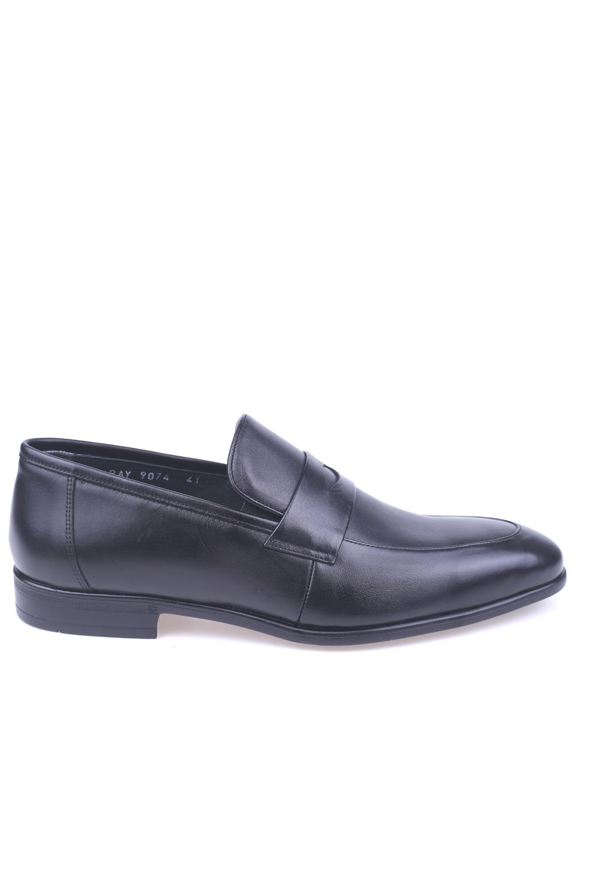 9074-1 Erkek Hakiki Deri Termo Taban Klasik Ayakkabı - Görsel 2