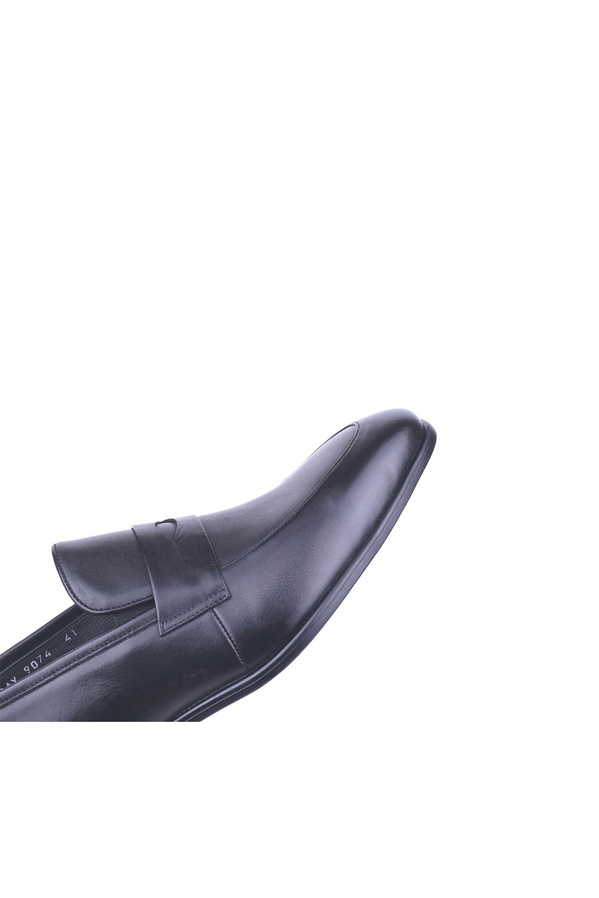 9074-1 Erkek Hakiki Deri Termo Taban Klasik Ayakkabı - Görsel 6