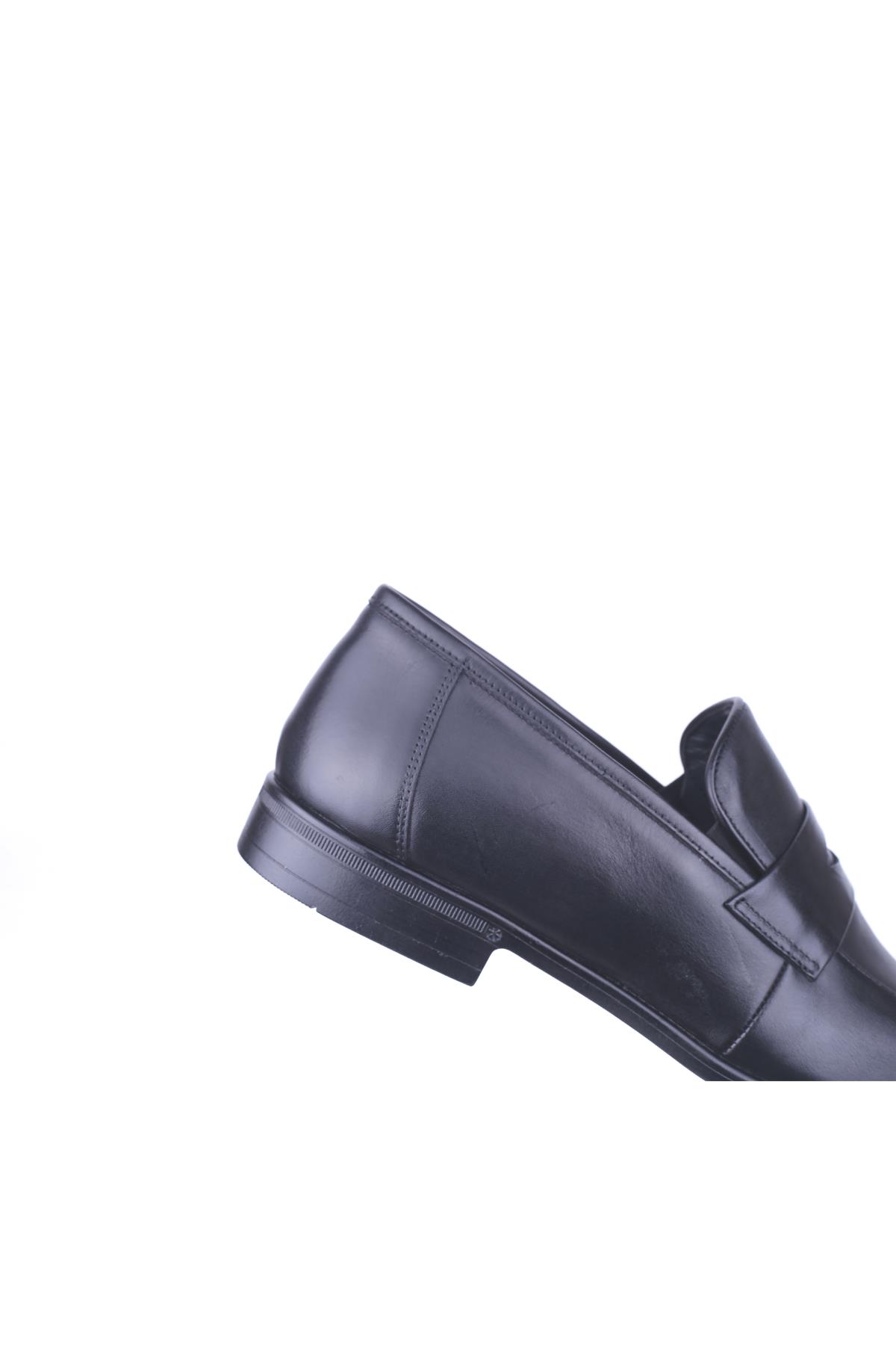 9074-1 Erkek Hakiki Deri Termo Taban Klasik Ayakkabı - Görsel 7