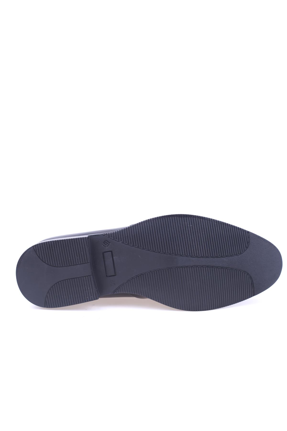 2908 Erkek Hakiki Deri Bağcıksız Klasik Ayakkabı - Görsel 8