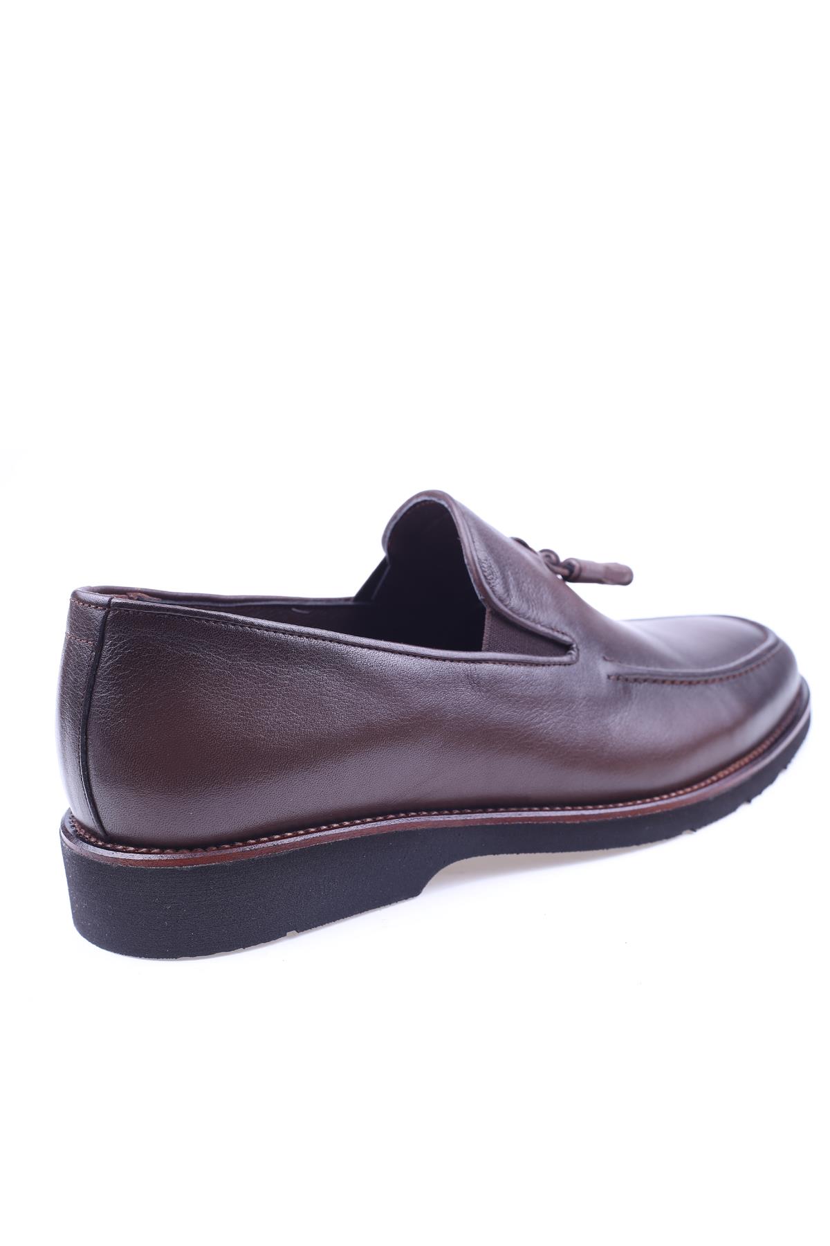 024 Erkek Hakiki Deri Hafif Taban Günlük Ayakkabı - Görsel 5