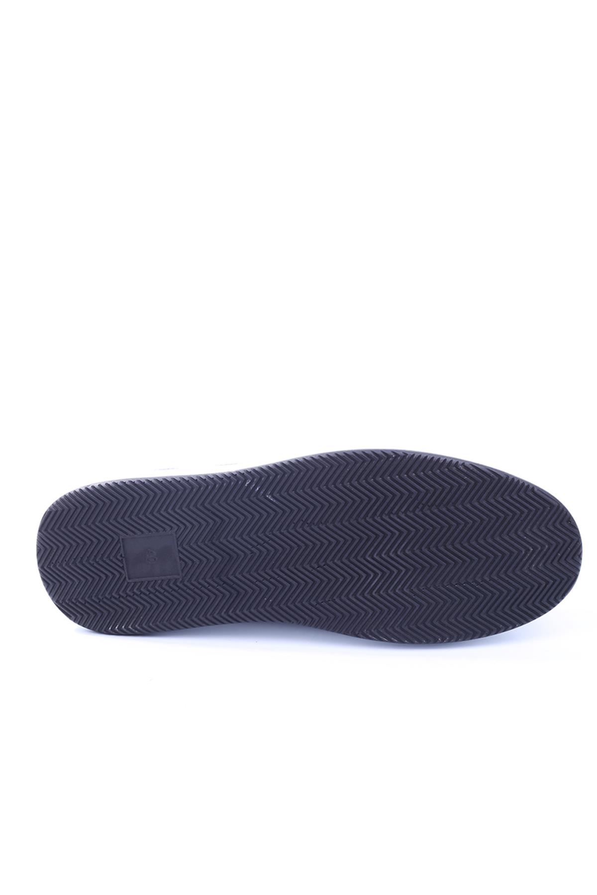 5809 Siyah Erkek Hakiki Deri Poli Taban Ayakkabı - Görsel 6