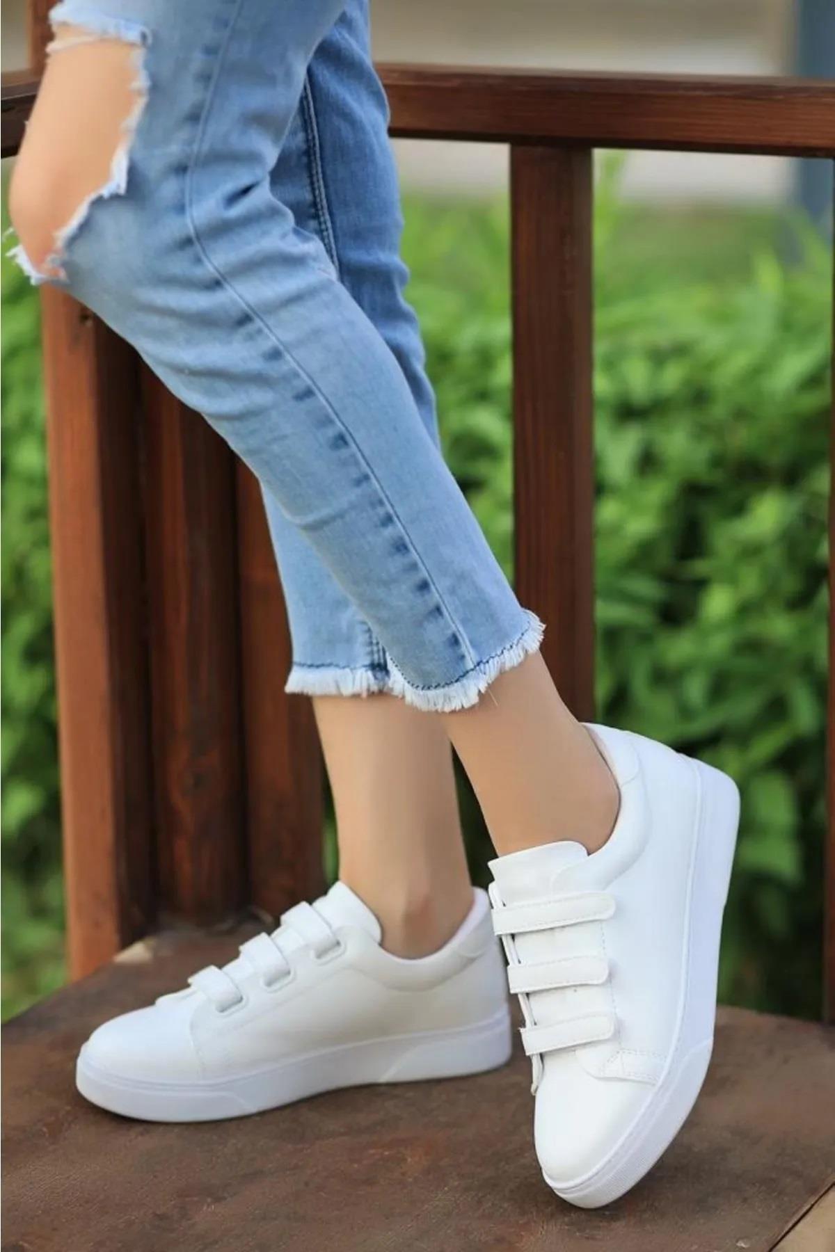 2600 Kadın Günlük Sneaker Ayakkabı - Görsel 3