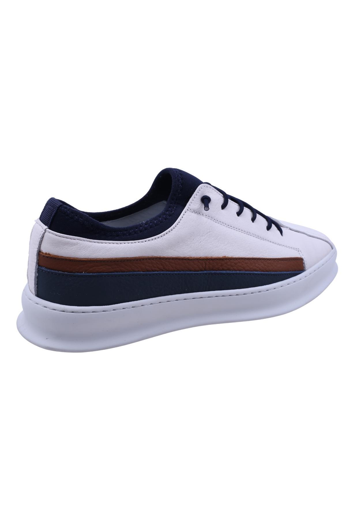 9011 Ortapedik Günlük Erkek Deri Ayakkabı - Görsel 5