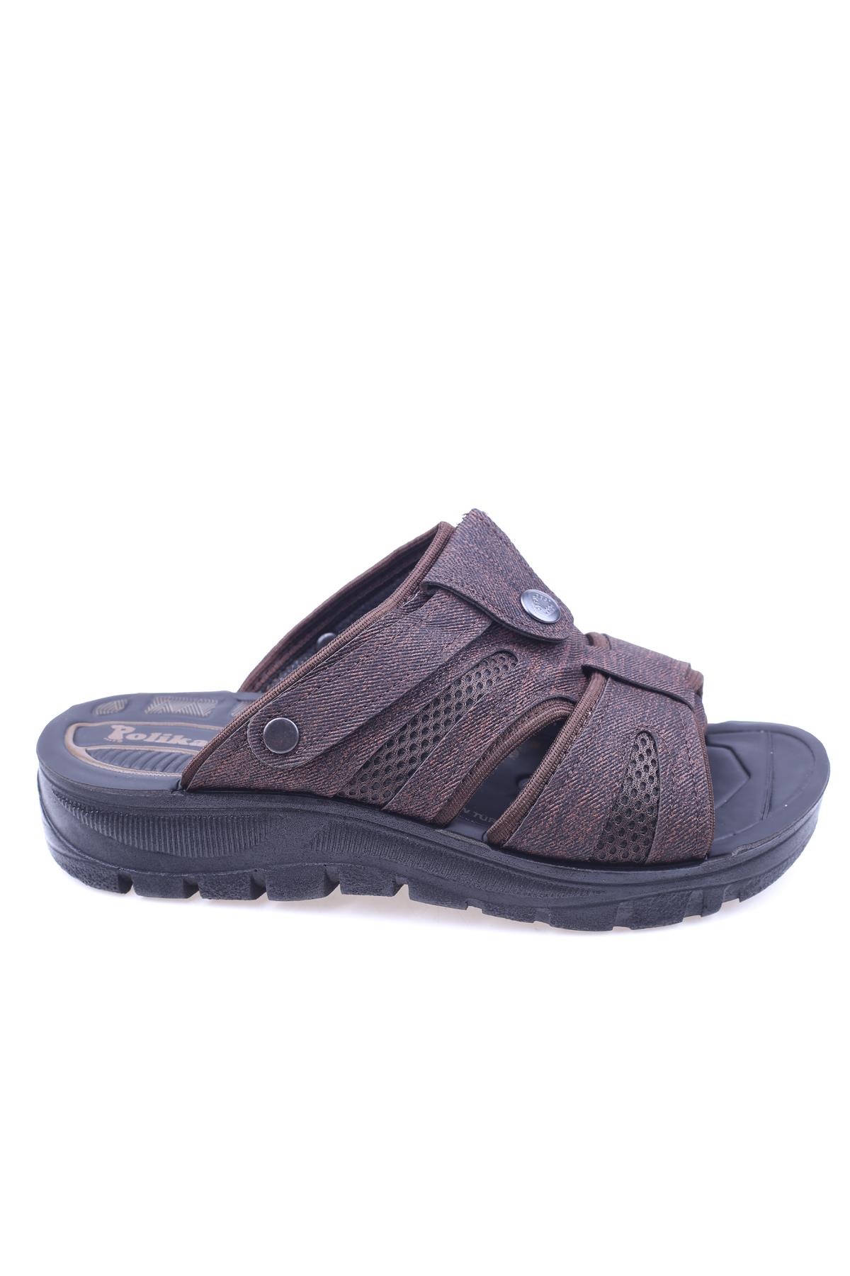 Polikamp 2843 Erkek Ortopedik Taban Günlük Terlik Sandalet - Görsel 3