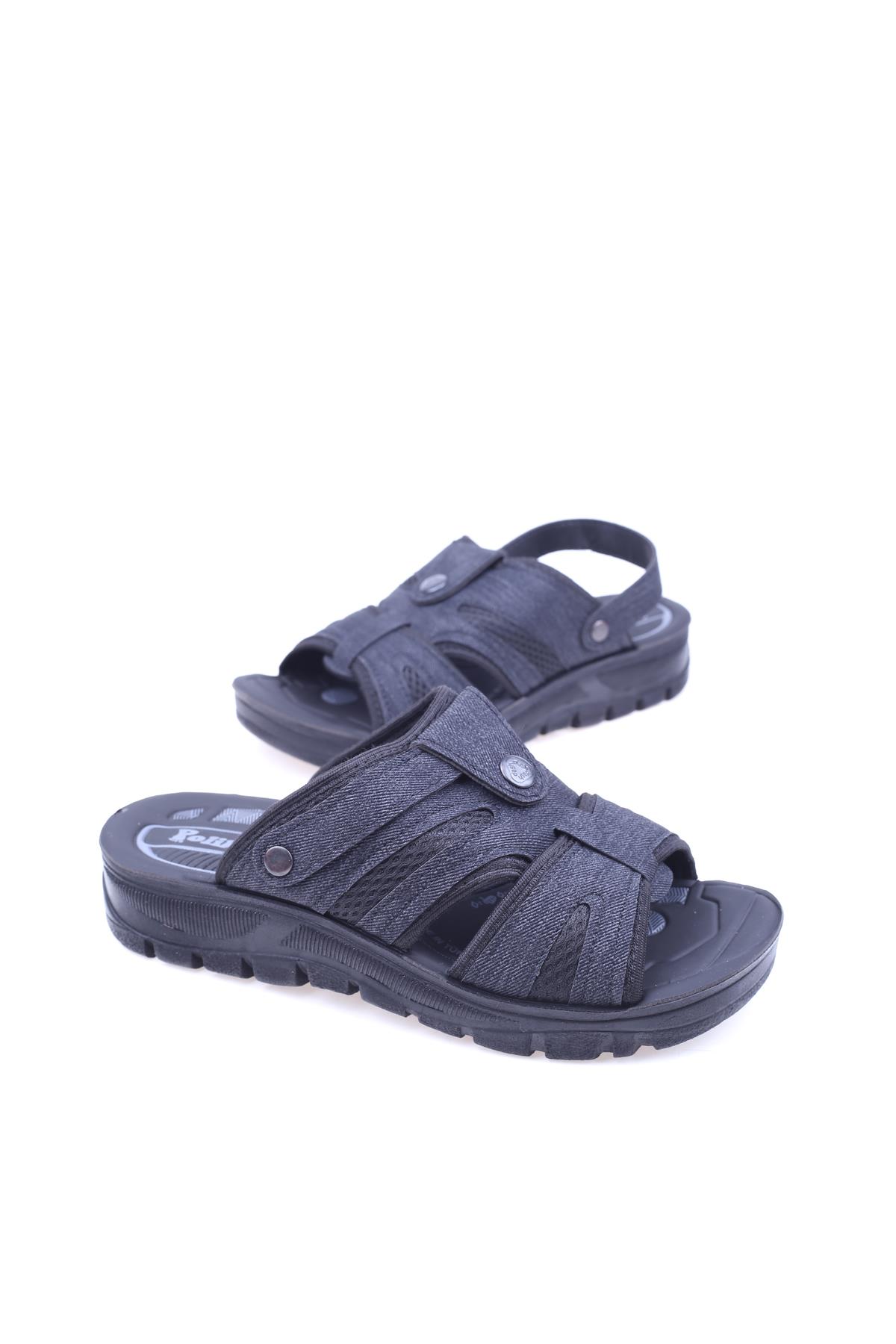Polikamp 2843 Erkek Ortopedik Taban Günlük Terlik Sandalet - Görsel 2