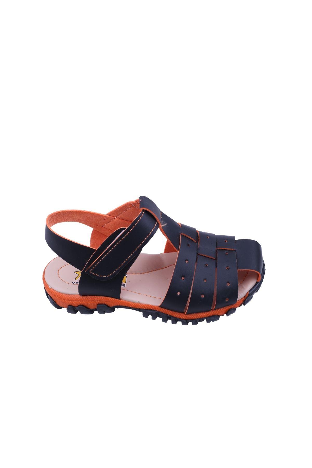 Arzen-2882 Erkek Çocuk Ortopedik Sandalet Ayakkabı - Görsel 4