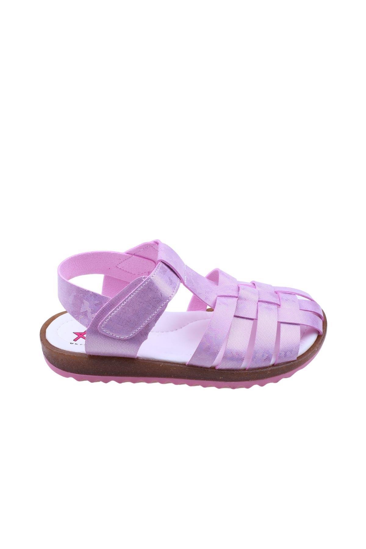 Arzen-2881 Kız Çocuk Ortopedik Sandalet Ayakkabı - Görsel 4