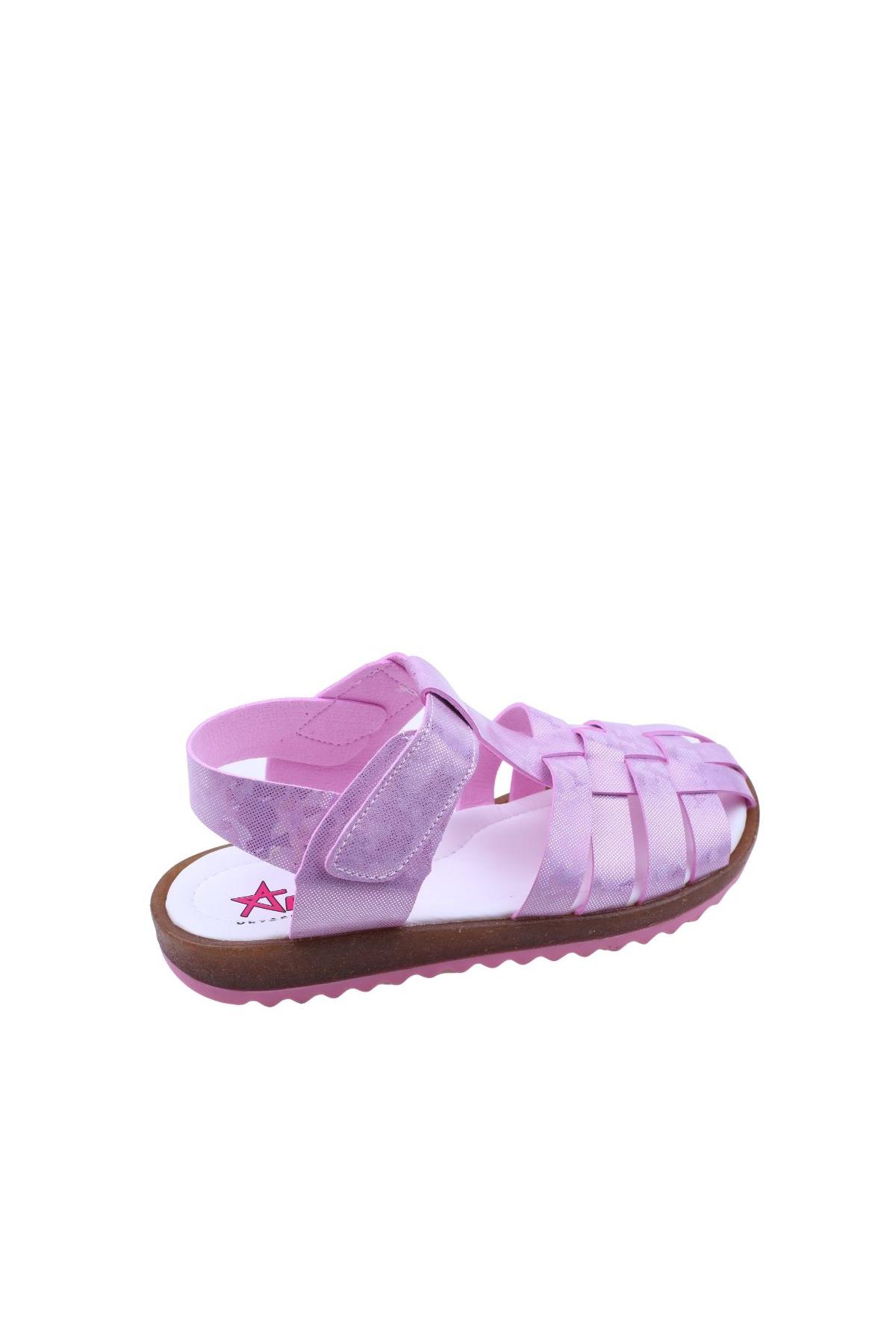 Arzen-2881 Kız Çocuk Ortopedik Sandalet Ayakkabı - Görsel 6