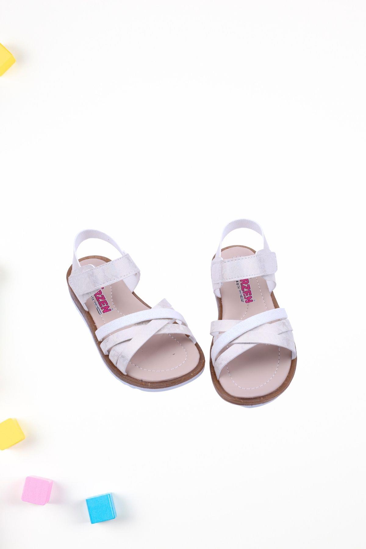 Arzen-2880 Kız Çocuk Ortopedik Sandalet - Görsel 2