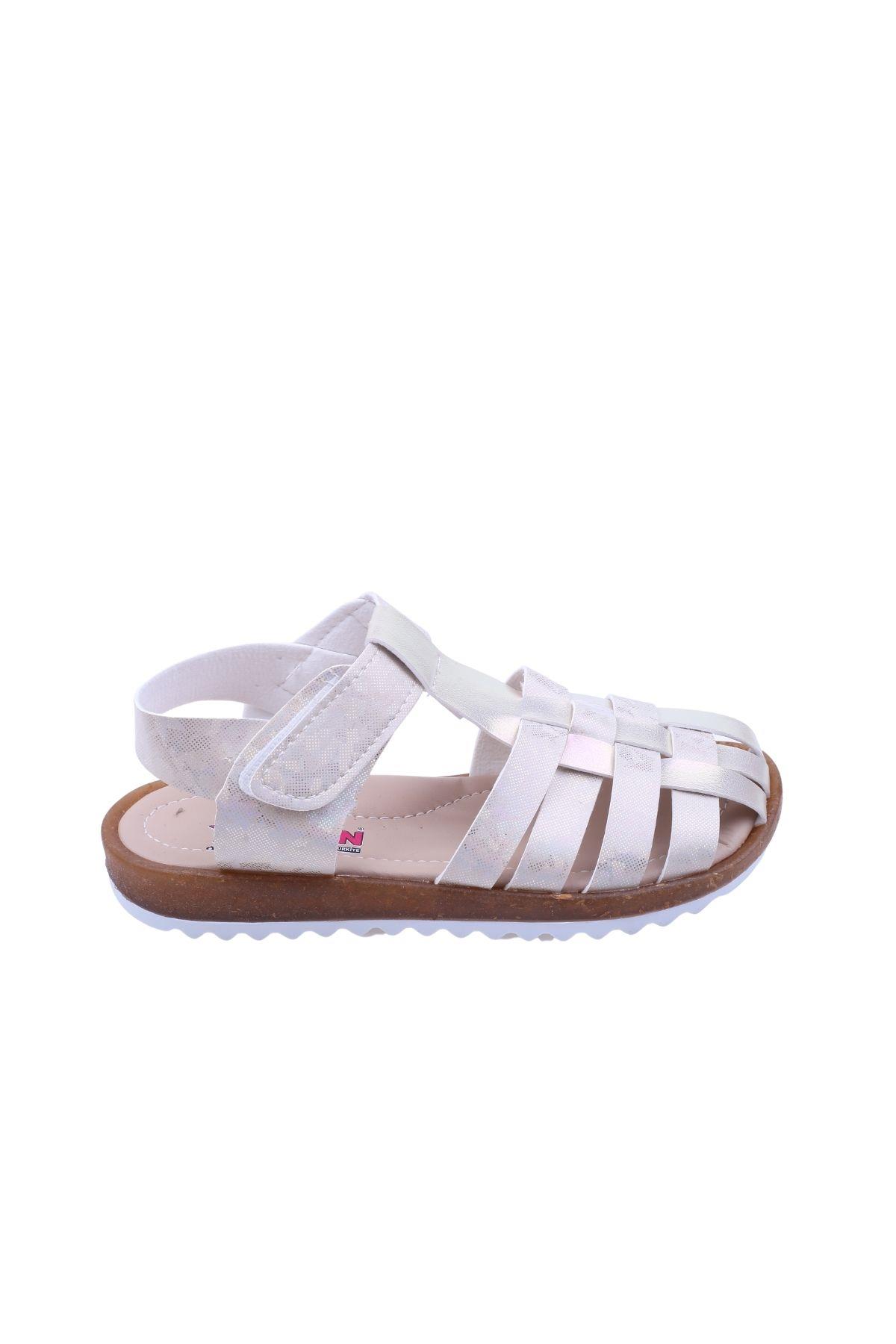 Arzen-2881 Kız Çocuk Ortopedik Sandalet Ayakkabı - Görsel 4