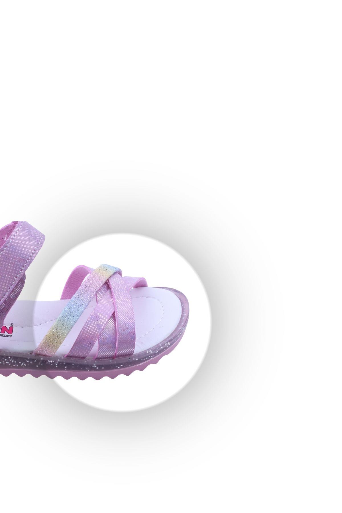 Arzen-2880 Kız Çocuk Ortopedik Sandalet - Görsel 7