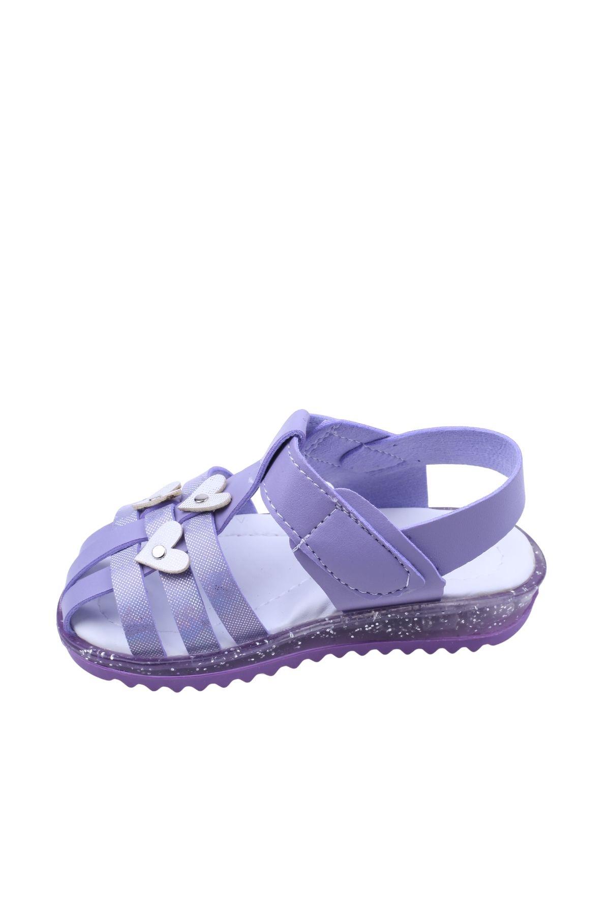 Arzen-2879 Kız Bebek Ortopedik Sandalet Ayakkabı - Görsel 5