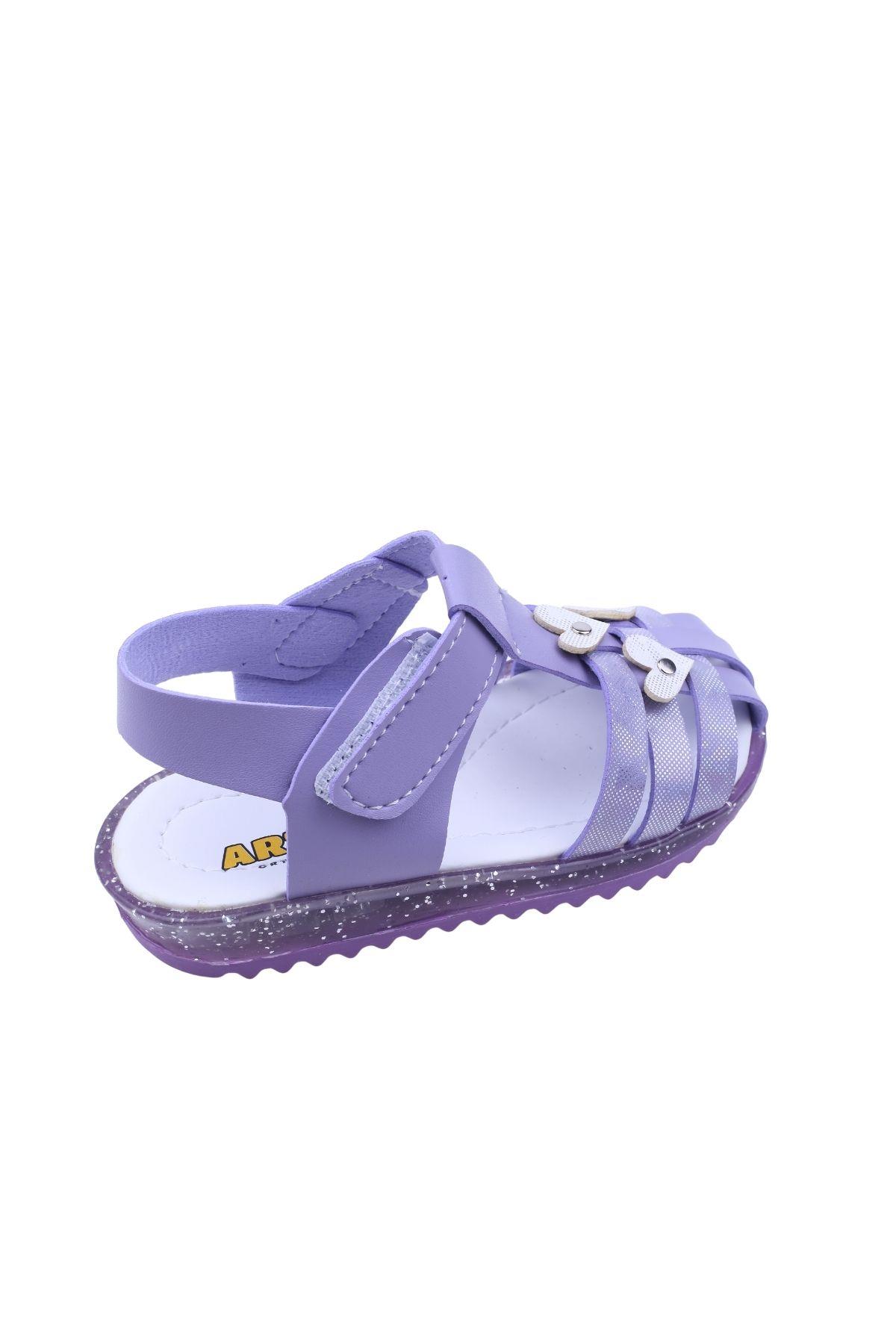 Arzen-2879 Kız Bebek Ortopedik Sandalet Ayakkabı - Görsel 6