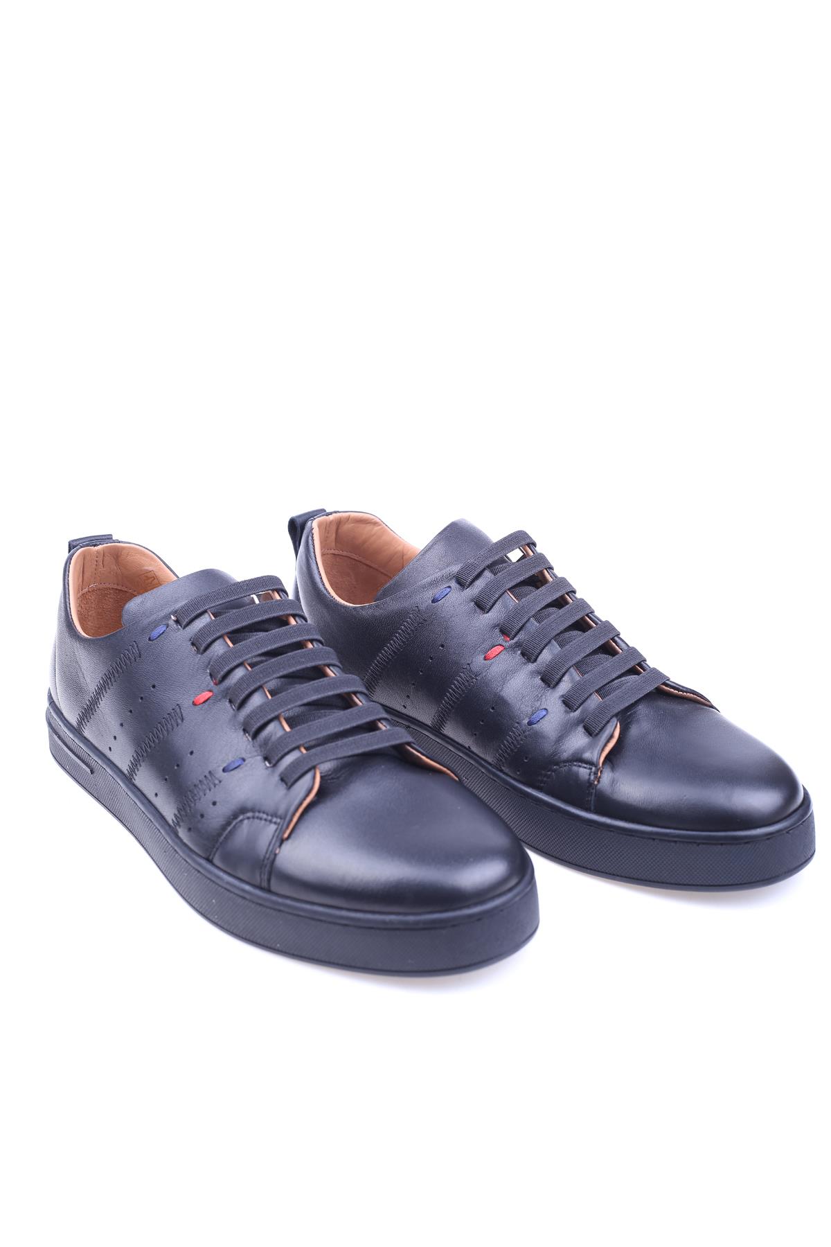 6123116 Erkek Hakiki Deri Günlük Ayakkabı - Görsel 3