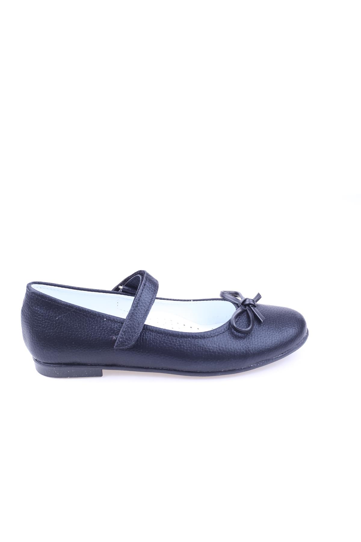 Ortaç 2883 Kız Çocuk Balerin Cırtlı Babet Ayakkabı - Görsel 4