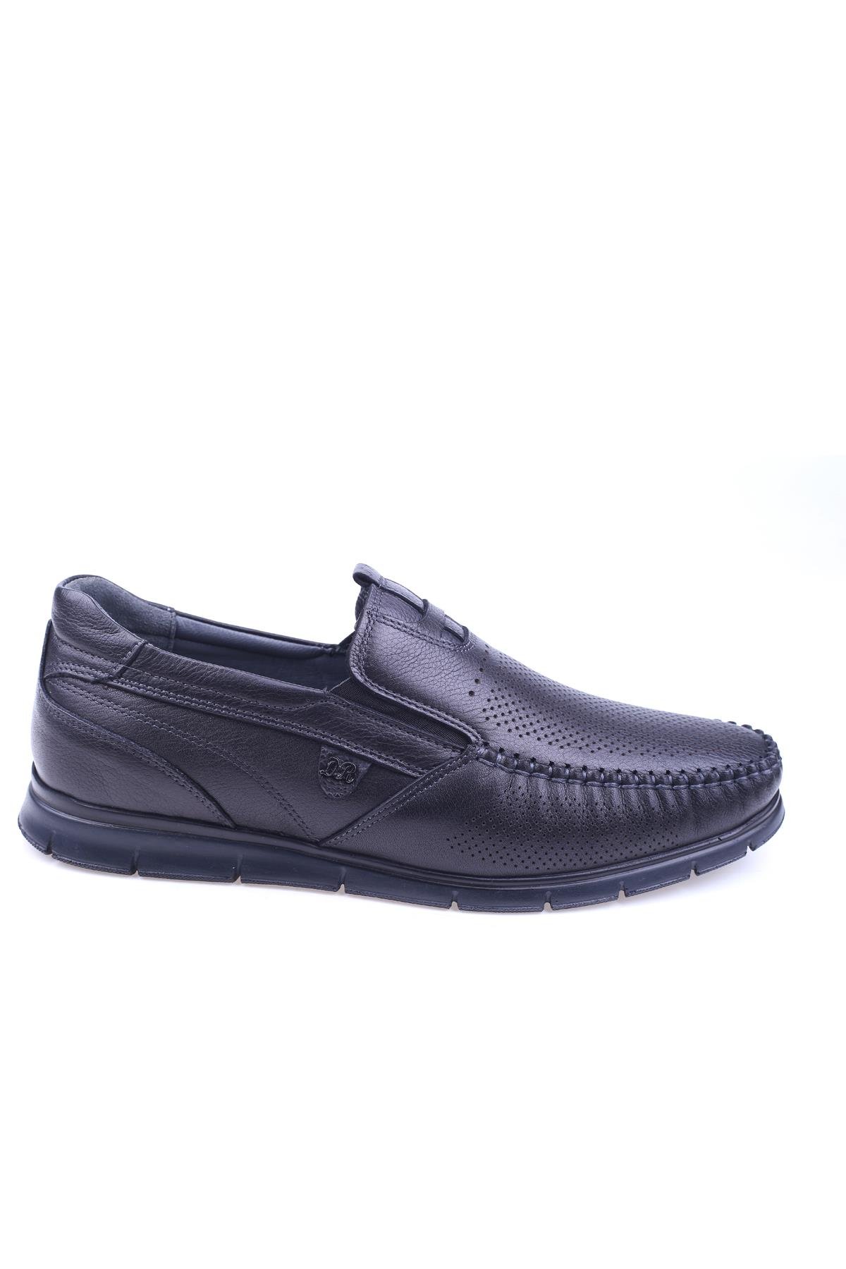 2908 Hakiki Deri Bağcıksız Erkek Günlük Ayakkabı - Görsel 3