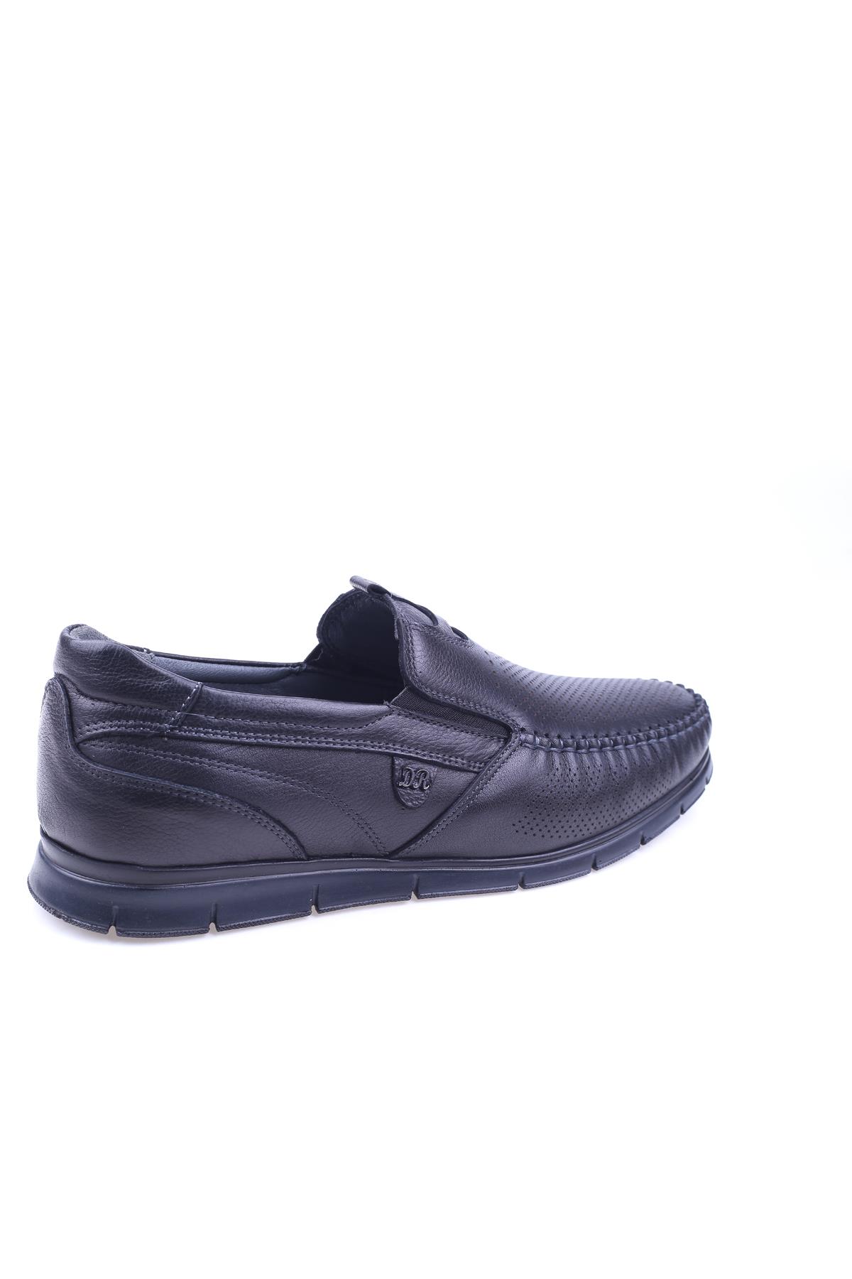 2908 Hakiki Deri Bağcıksız Erkek Günlük Ayakkabı - Görsel 4