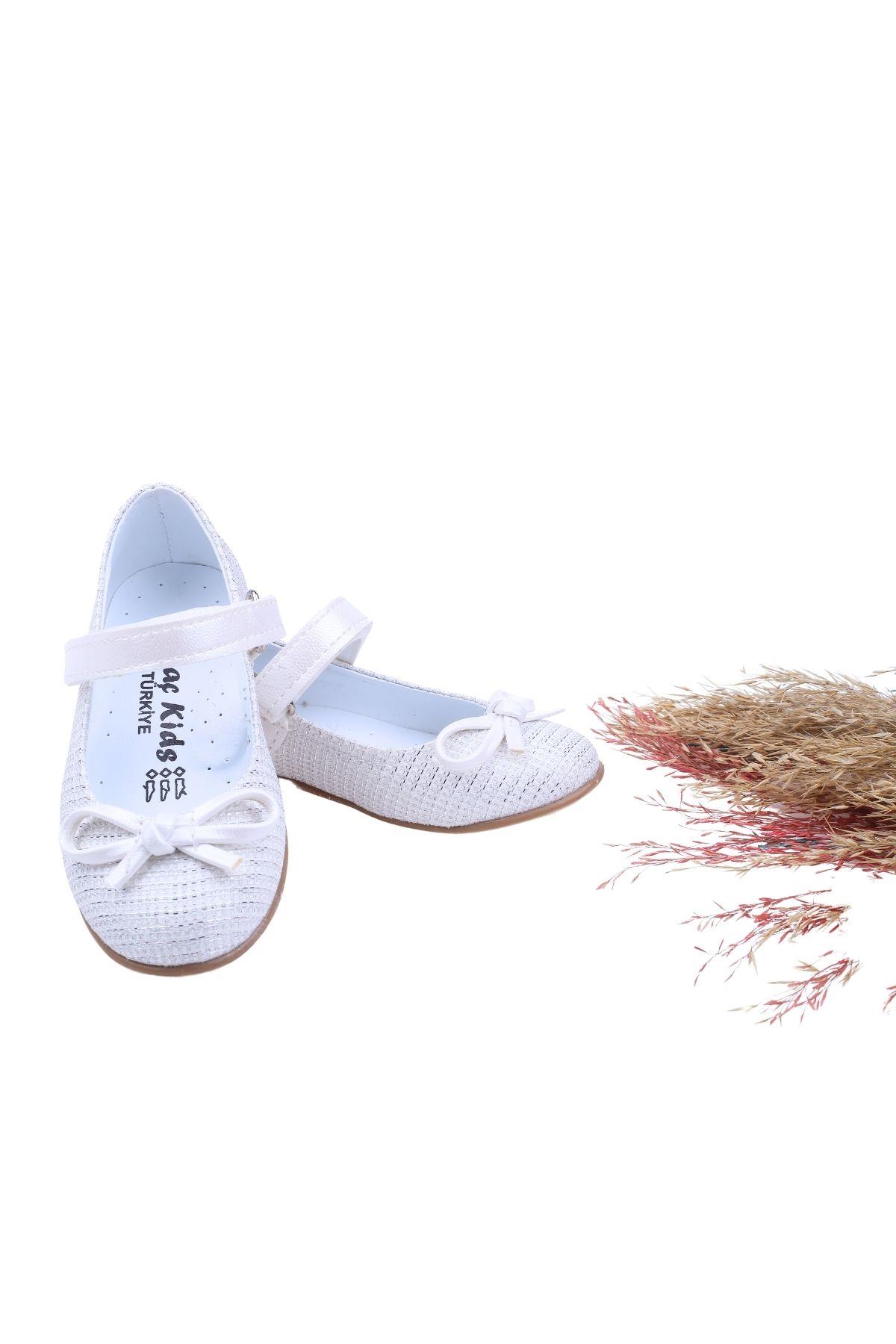 Ortaç-2079 Kız Bebek Balerin Rugan Babet Ayakkabı - Görsel 2