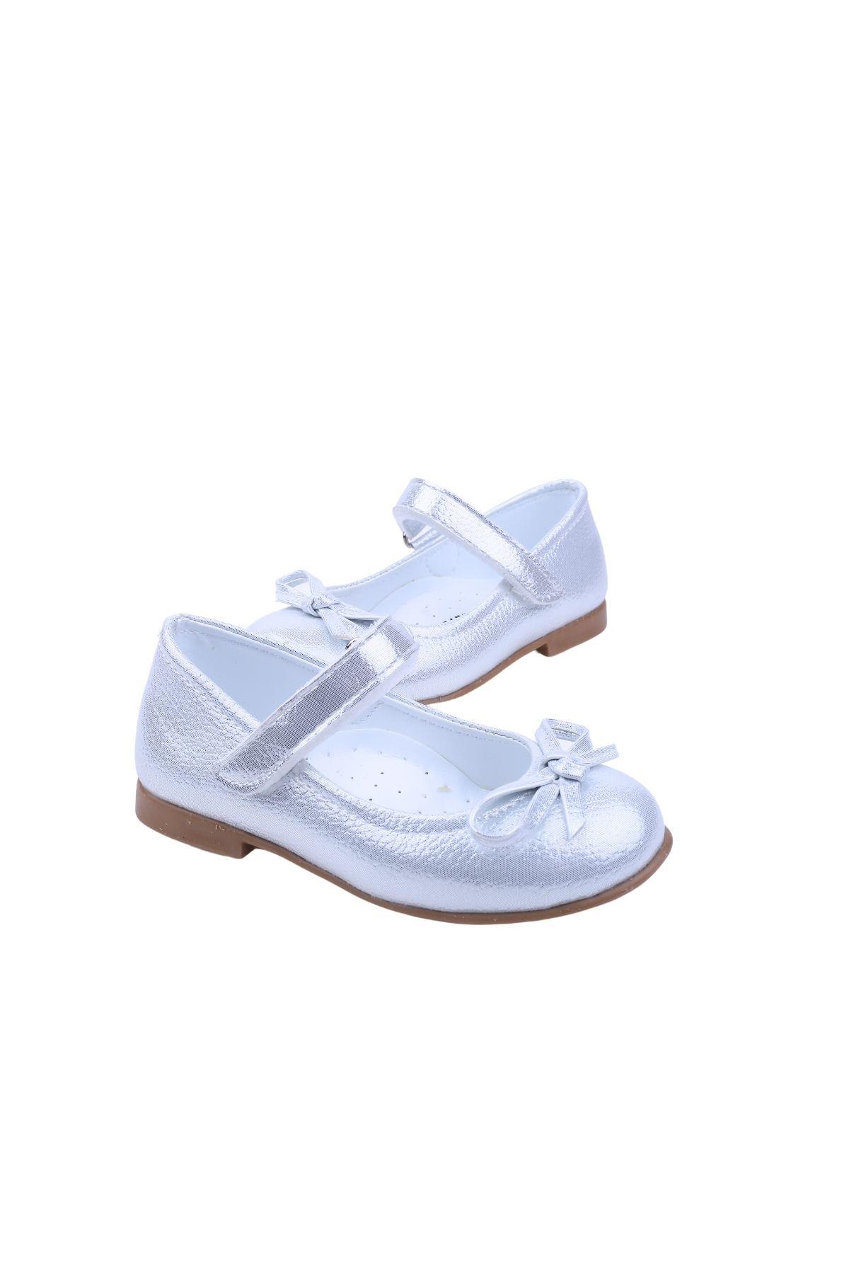 Ortaç-2079 Kız Bebek Balerin Rugan Babet Ayakkabı - Görsel 2