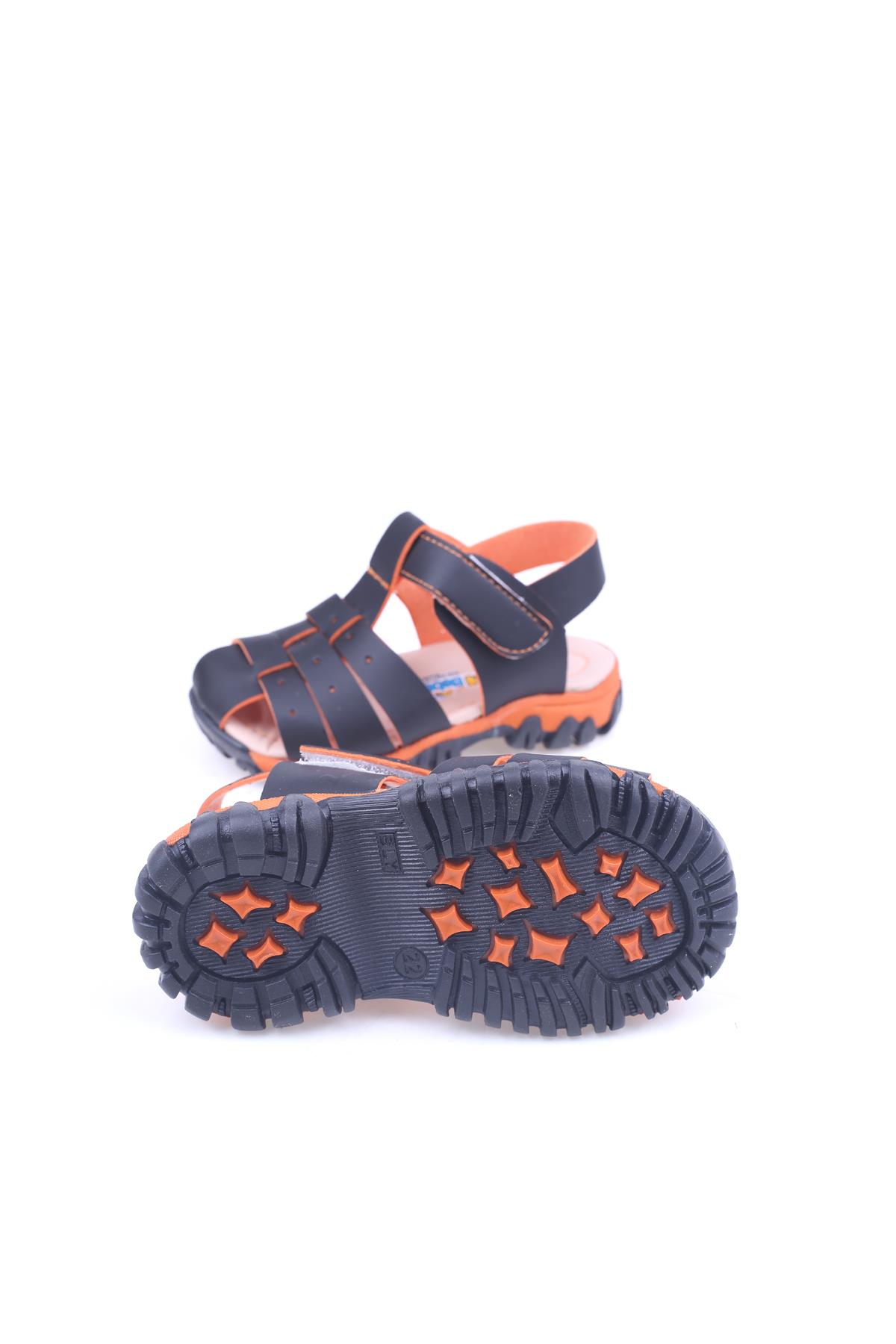 Arzen-3012 Erkek Bebek Ortopedik Sandalet Ayakkabı - Görsel 6