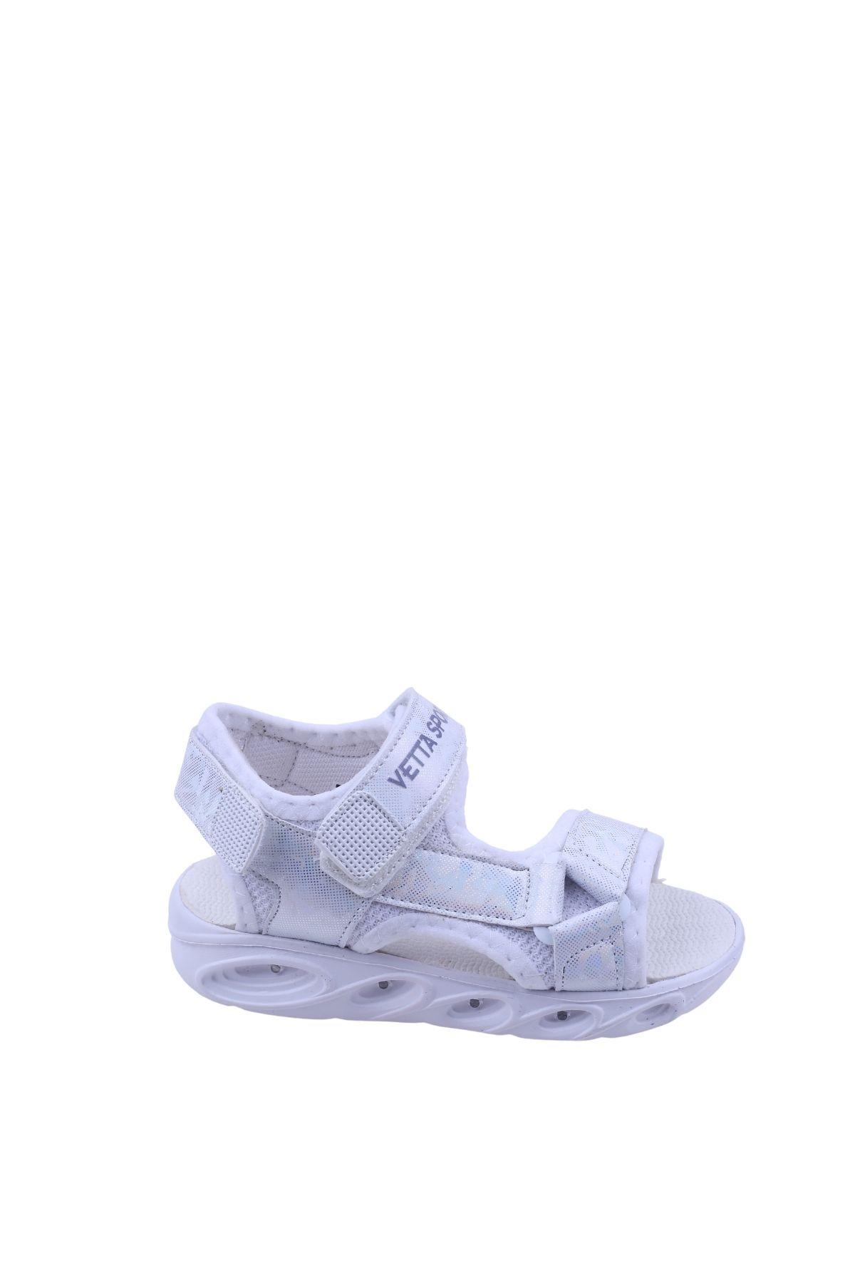 Vetta-103 Kız Çocuk Işıklı Anatomik Sandalet - Görsel 3