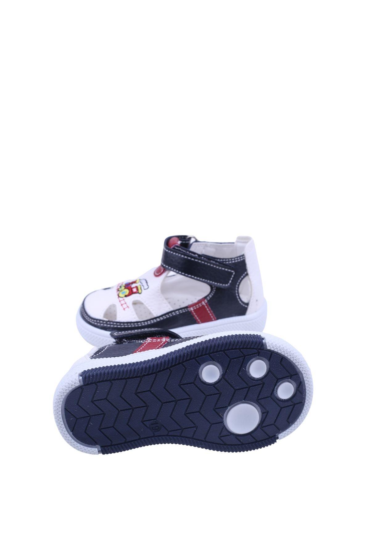Şirin Bebe 2988 Erkek Bebek Ortopedik Ayakkabı Sandalet - Görsel 6