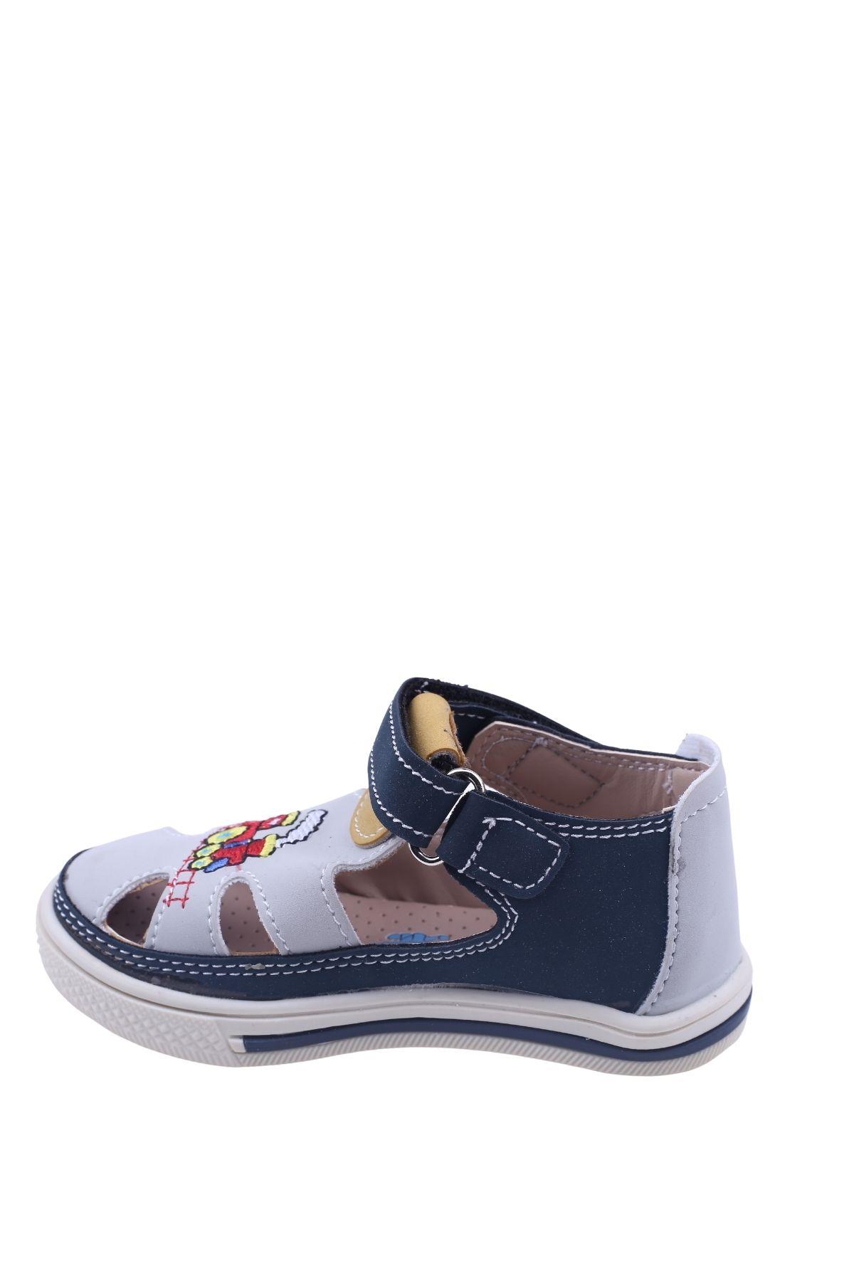 Şirin Bebe 2988 Erkek Bebek Ortopedik Ayakkabı Sandalet - Görsel 5