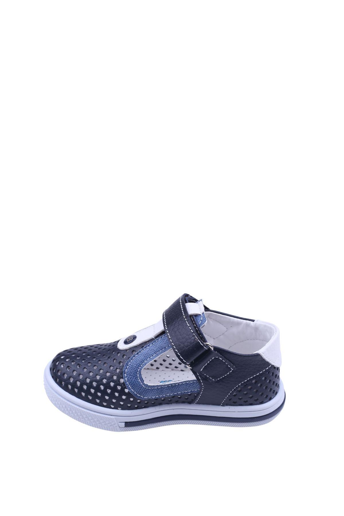 Şirin Bebe 2077 Erkek Bebek Ortopedik Ayakkabı Sandalet - Görsel 5