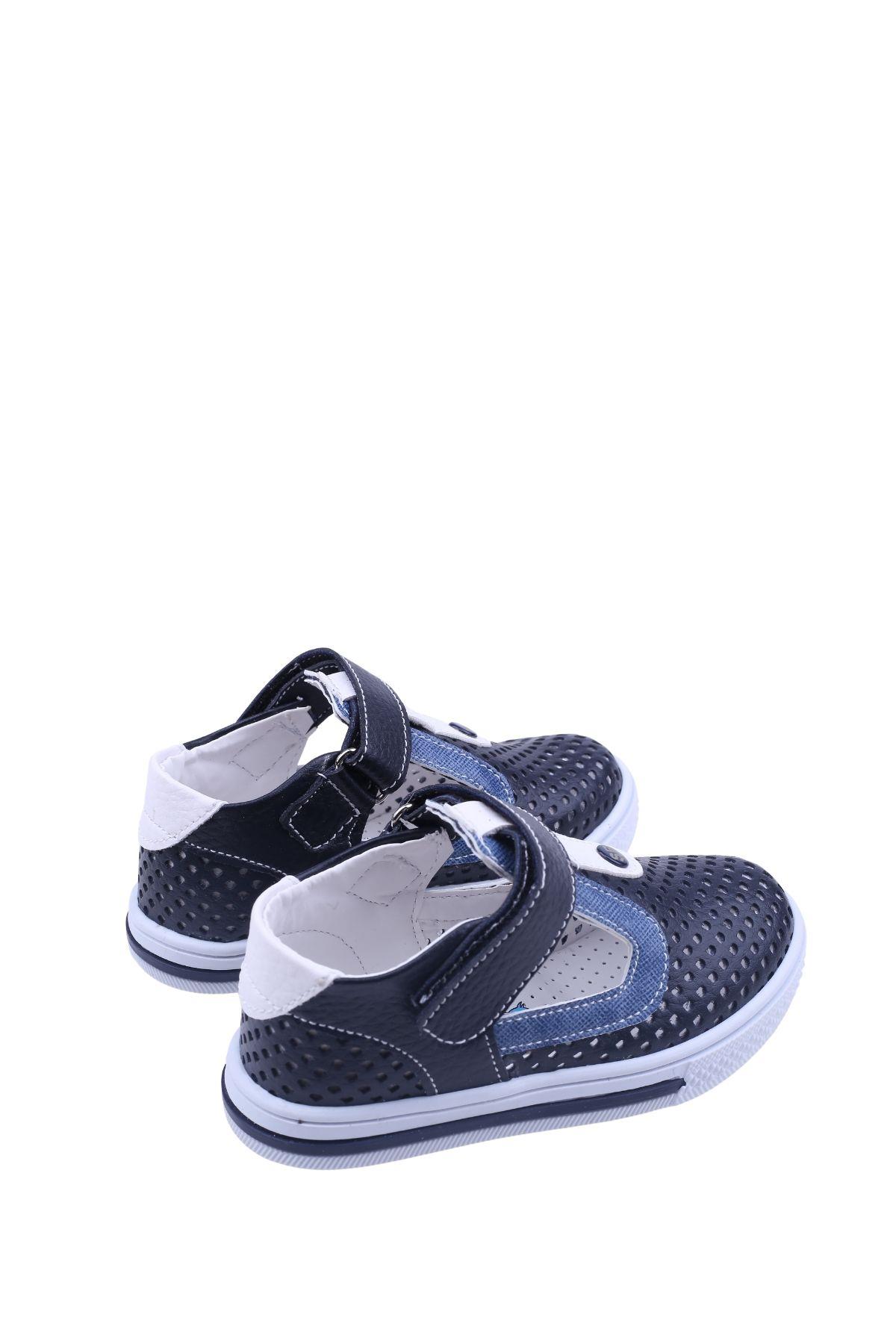 Şirin Bebe 2077 Erkek Bebek Ortopedik Ayakkabı Sandalet - Görsel 6