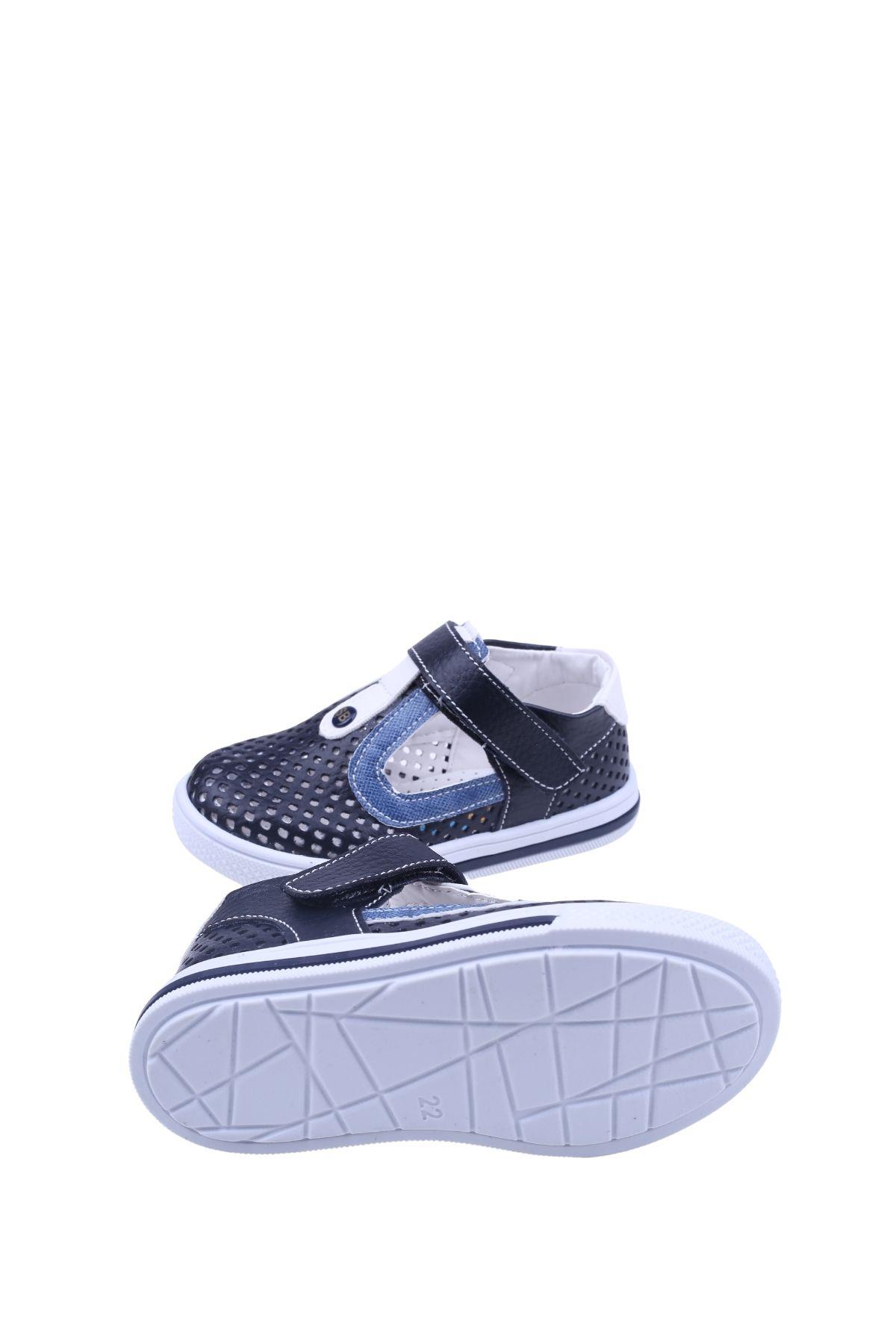 Şirin Bebe 2077 Erkek Bebek Ortopedik Ayakkabı Sandalet - Görsel 7