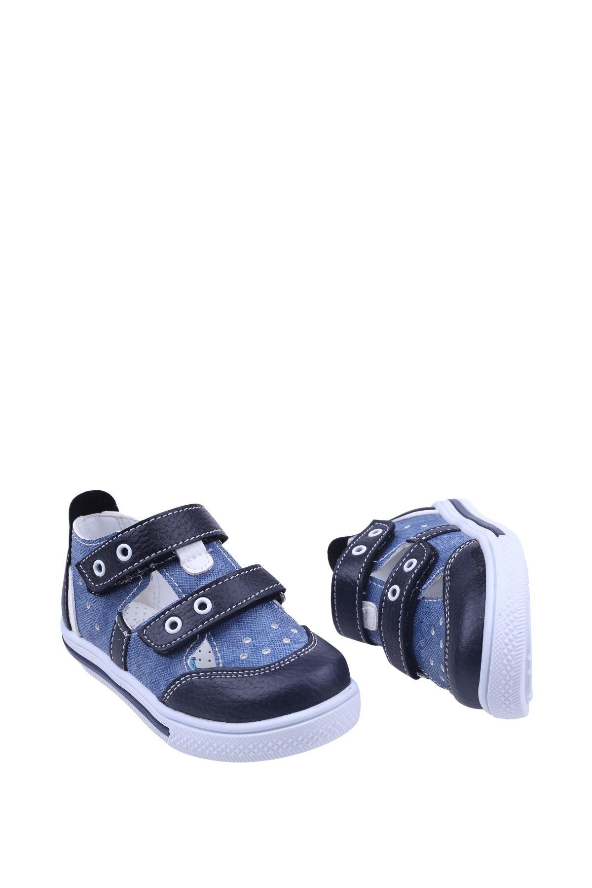 Şirin Bebe 1714 Erkek Ortopedik Bebe Ayakkabı Sandalet - Görsel 2