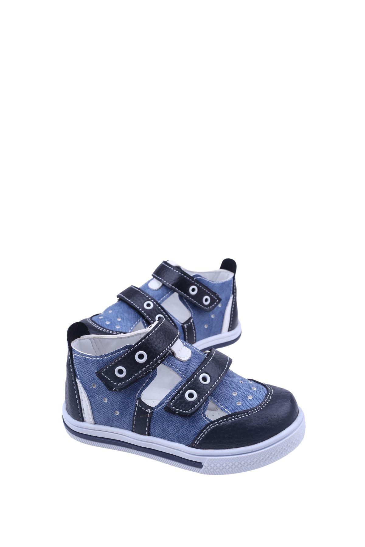 Şirin Bebe 1714 Erkek Ortopedik Bebe Ayakkabı Sandalet - Görsel 3