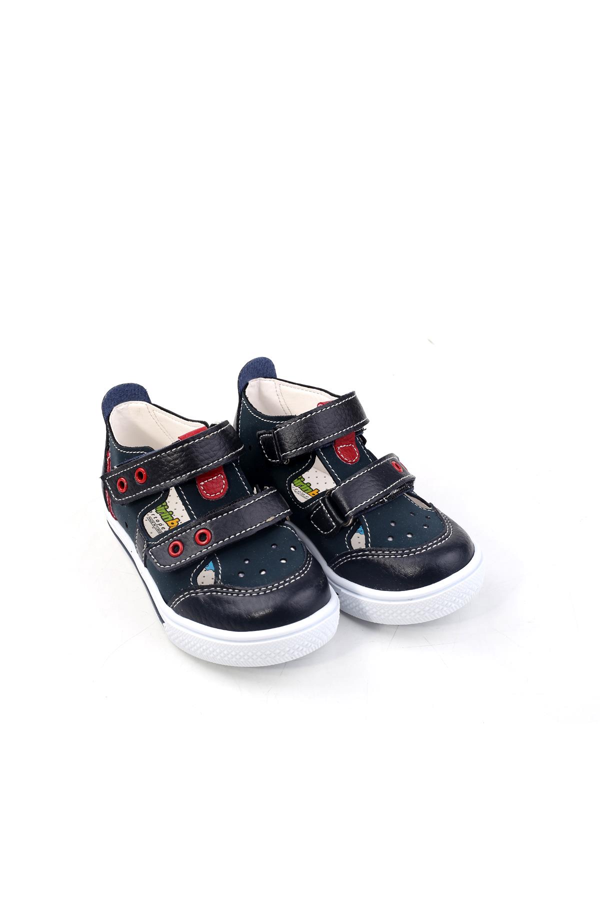 Şirin Bebe 1714 Erkek Ortopedik Bebe Ayakkabı Sandalet - Görsel 2