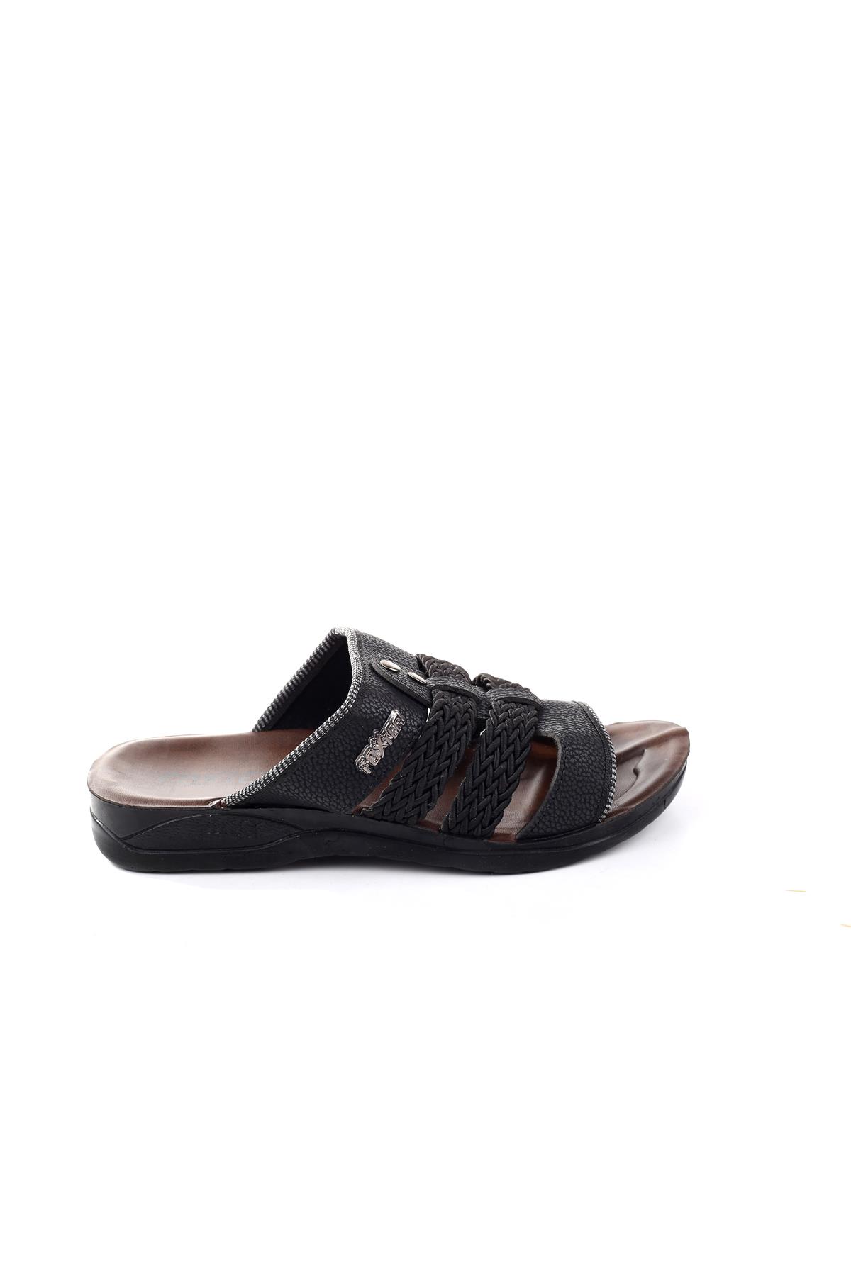 825 Erkek Günlük Hasır Detaylı Terlik - Görsel 3