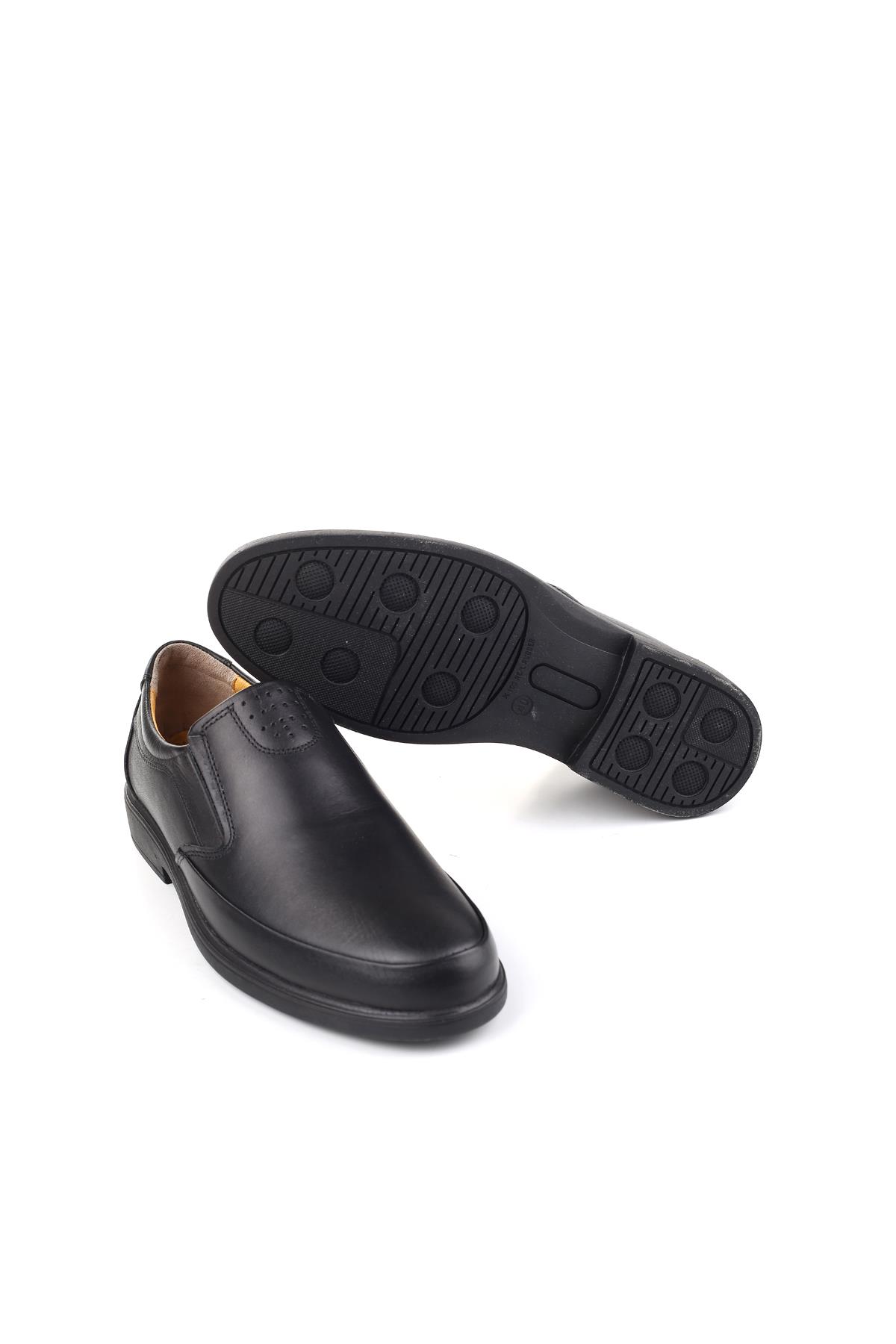 07 Erkek Ortopedik Jel Taban Deri Günlük Ayakkabı - Görsel 6