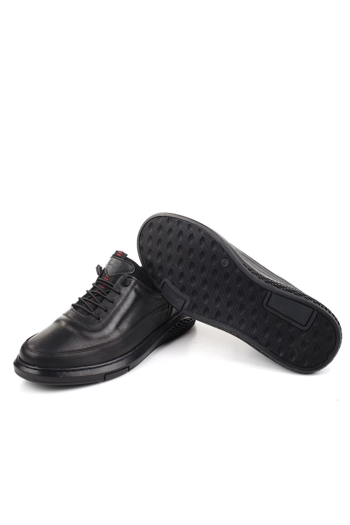 2002 Anatomik Taban Deri Günlük Erkek Ayakkabı - Görsel 6