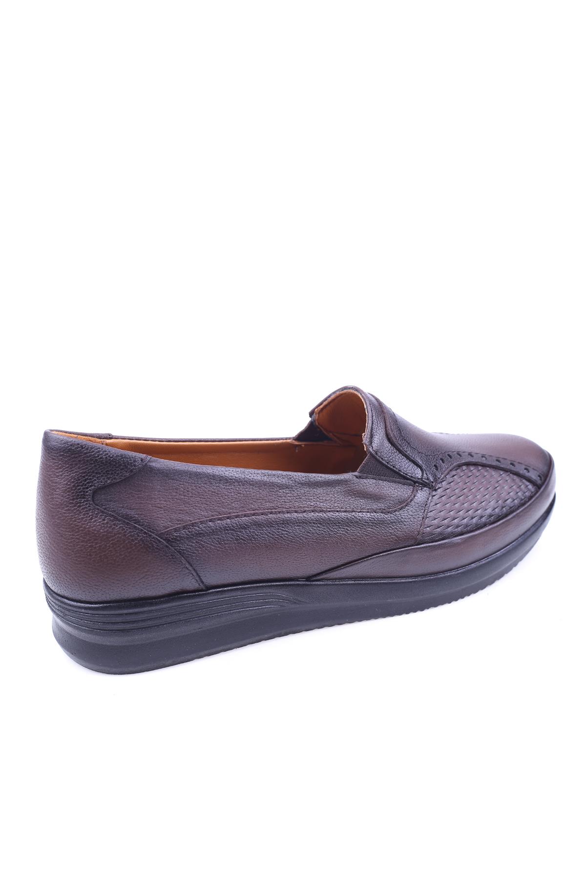 2505 Kadın Hakiki Deri Ortopedik Ayakkabı - Görsel 5