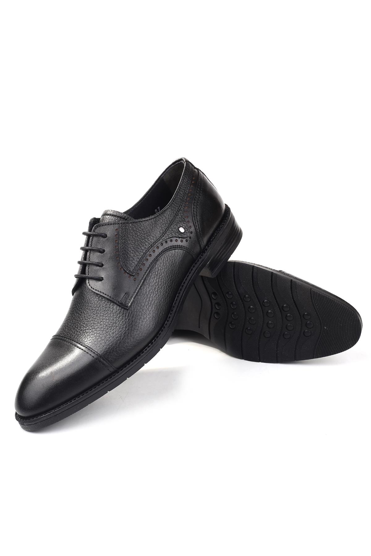 1621 Hakiki Deri Bağcıklı Klasik Erkek Ayakkabı - Görsel 5