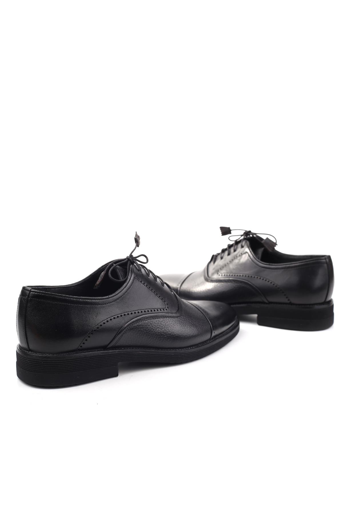 0137 Hakiki Deri Bağcıklı Günlük Erkek Ayakkabı - Görsel 5
