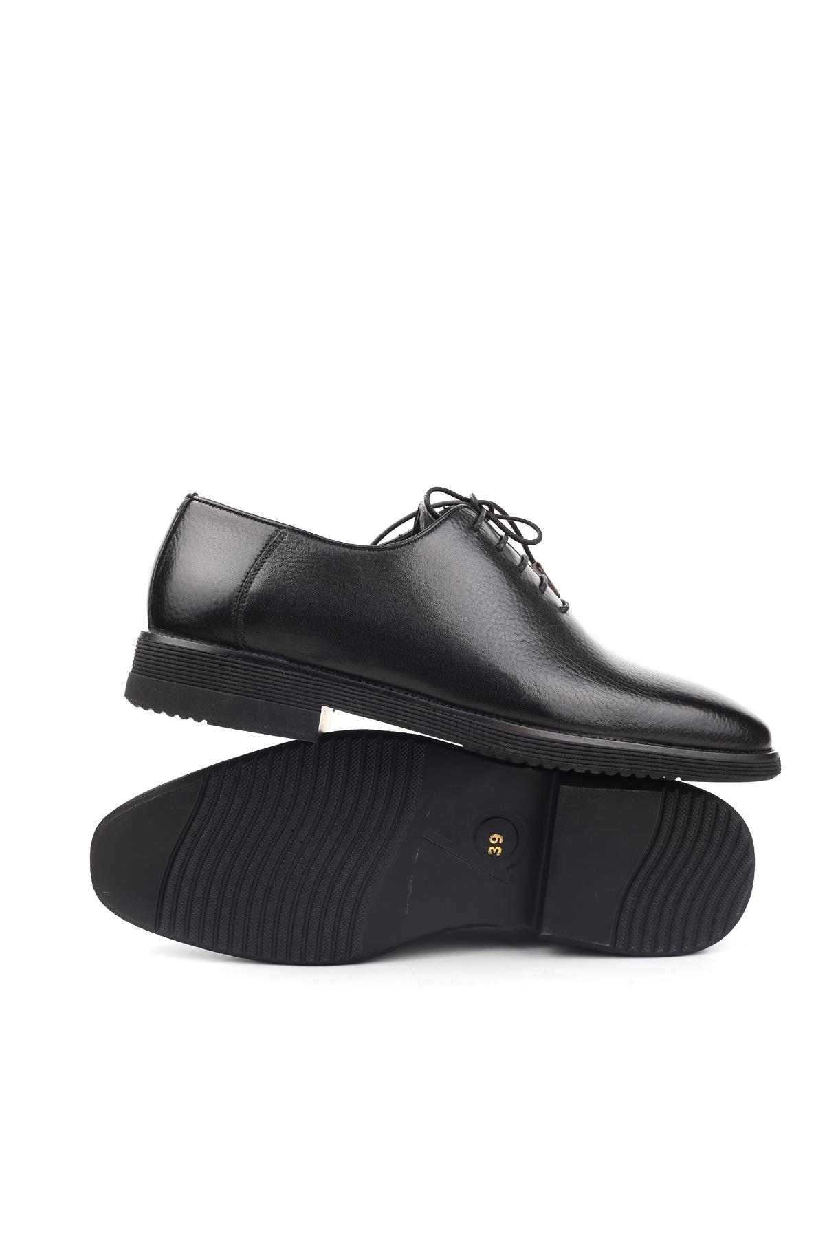 0066 Hakiki Deri Bağcıklı Günlük Erkek Ayakkabı - Görsel 6