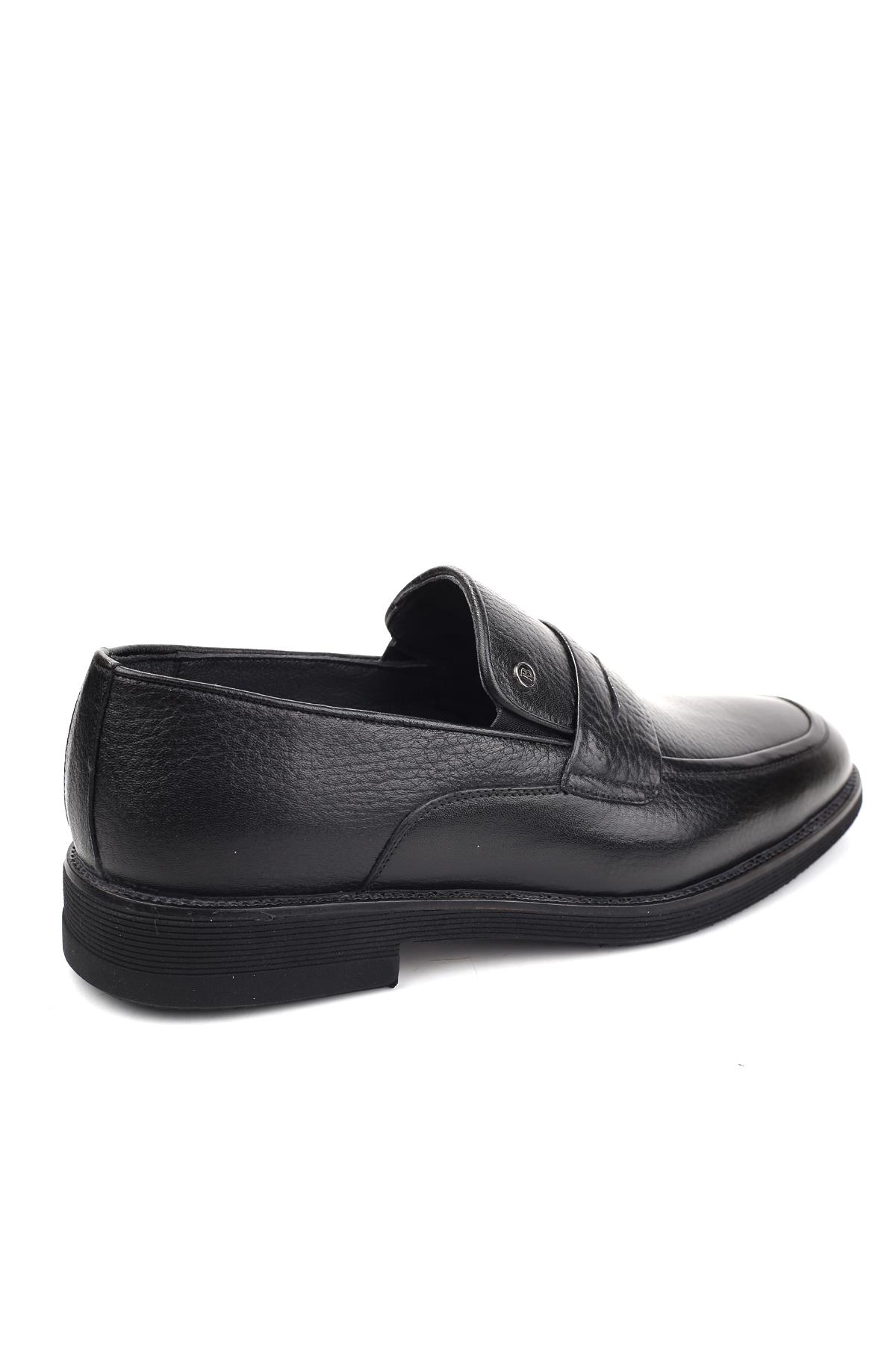 733 Hakiki Deri Bağcıksız Günlük Erkek Ayakkabı - Görsel 4