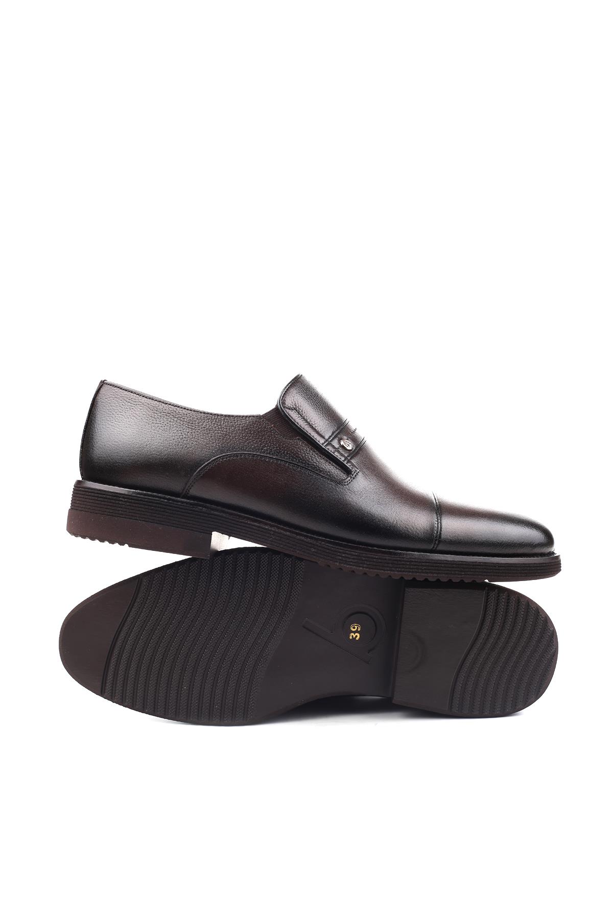 89 Hakiki Deri Bağcıksız Günlük Erkek Ayakkabı - Görsel 6