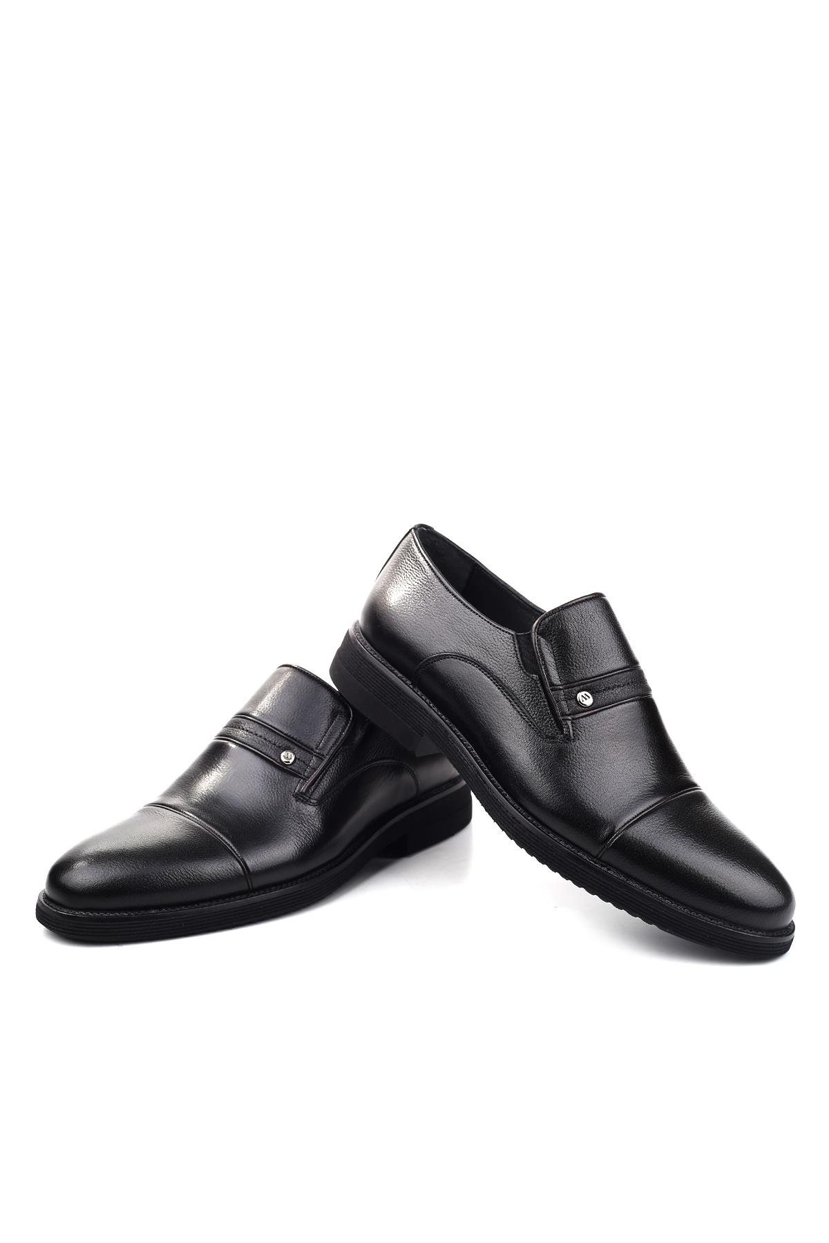 89 Hakiki Deri Bağcıksız Günlük Erkek Ayakkabı - Görsel 4