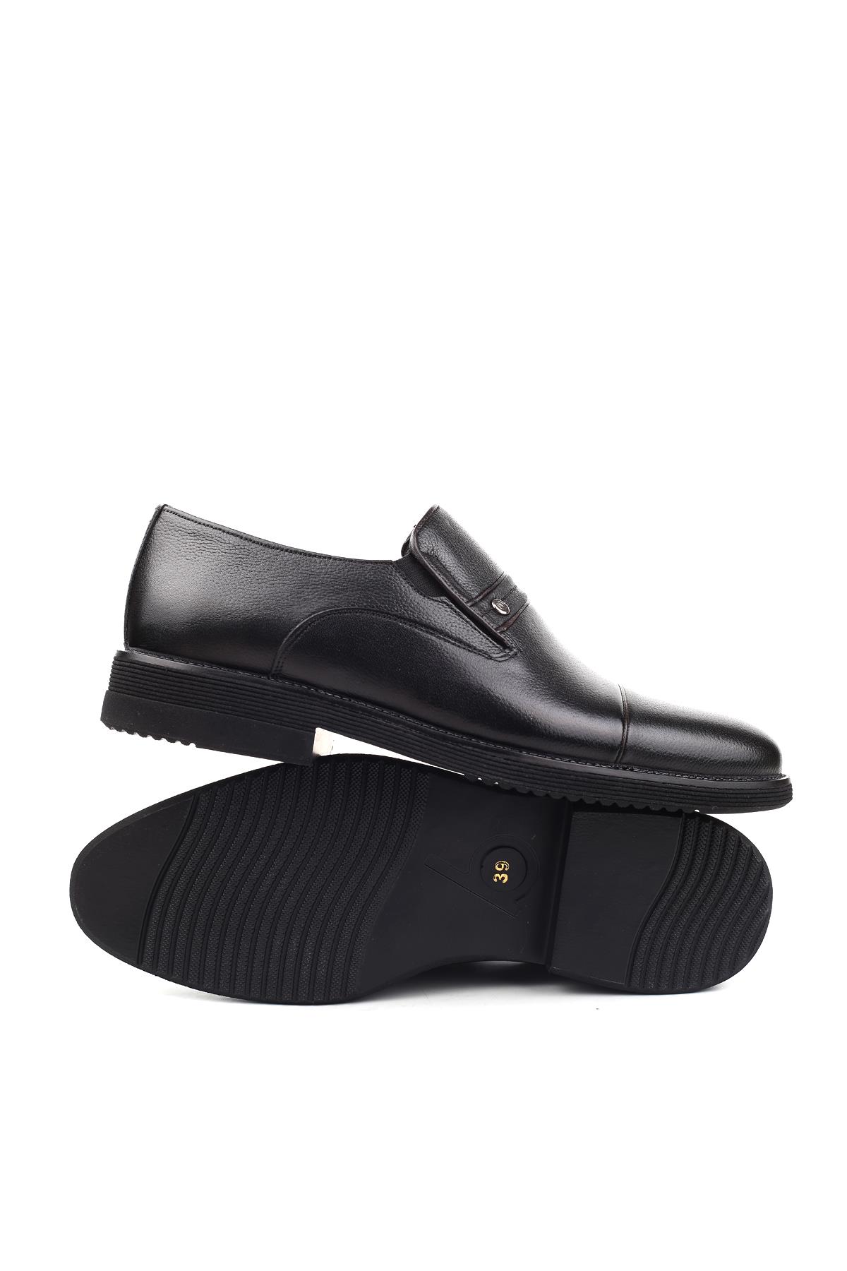 89 Hakiki Deri Bağcıksız Günlük Erkek Ayakkabı - Görsel 6